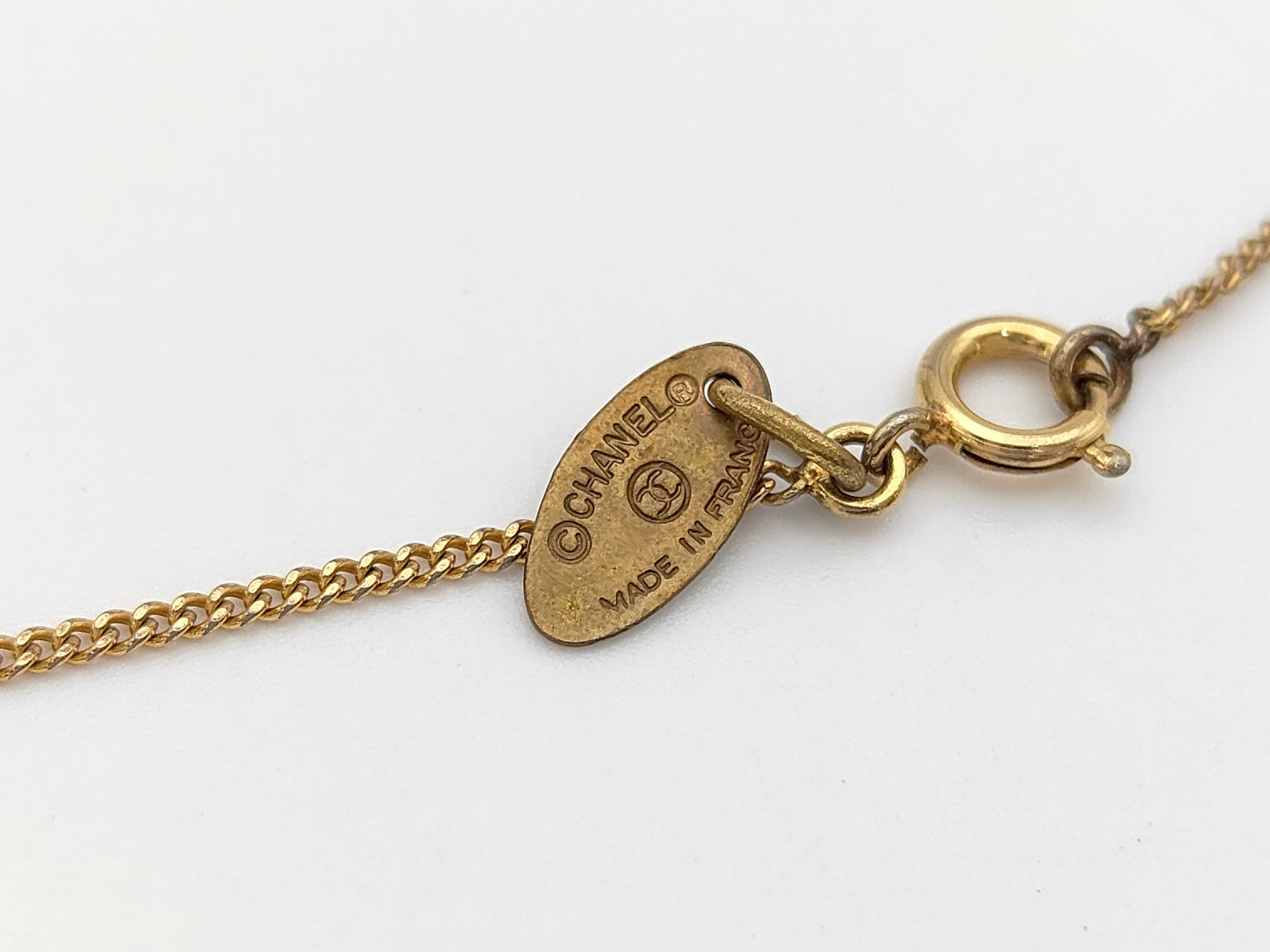 Coco Gold Stone Necklace — view 5