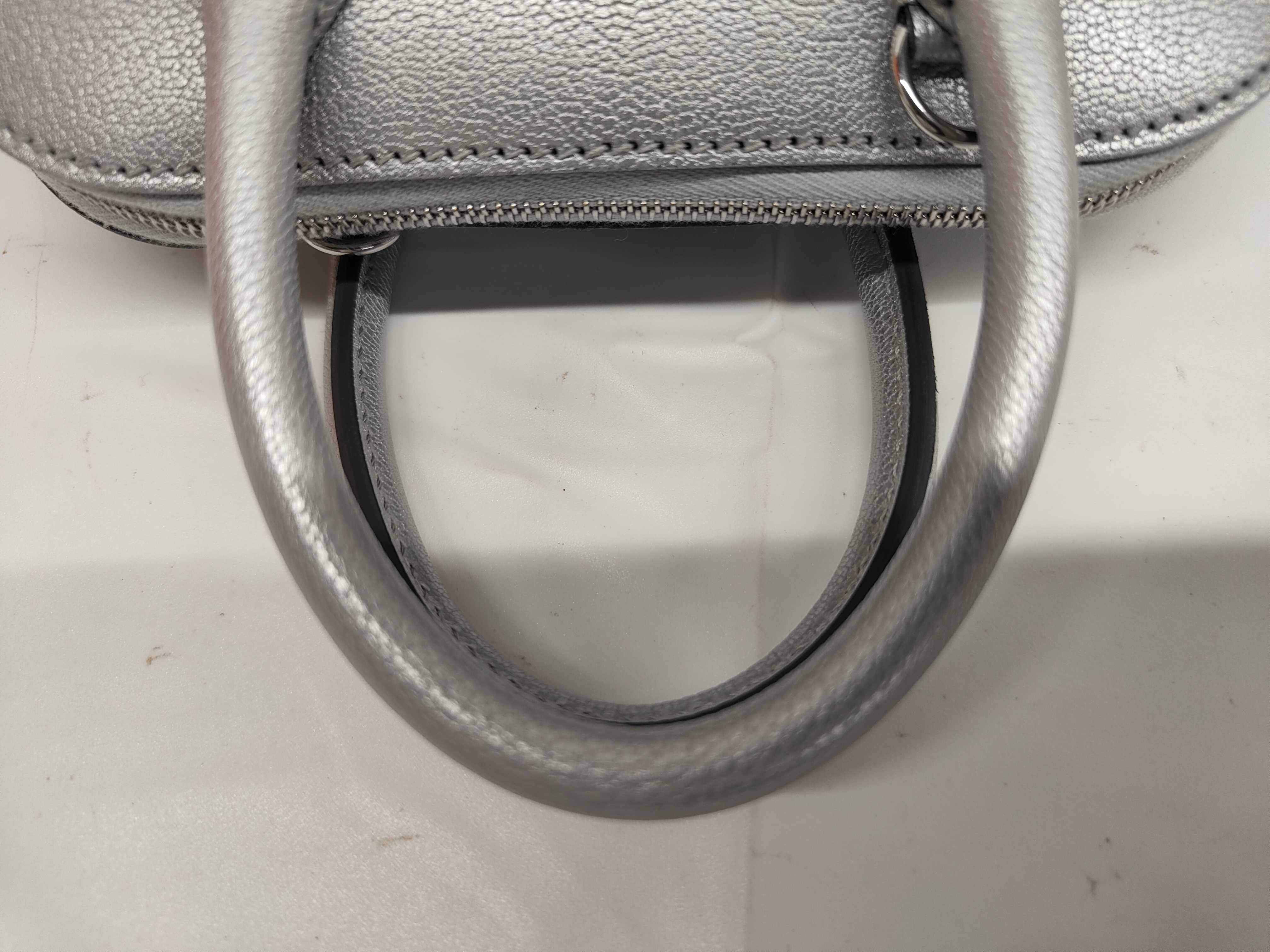 Bolide 1923 Mini Chevre Siamkilla Argent Silver Hardware K Stamp Handbag — view 6