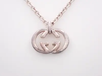 Interlocking Necklace, 925 sterling silver, 26.8g