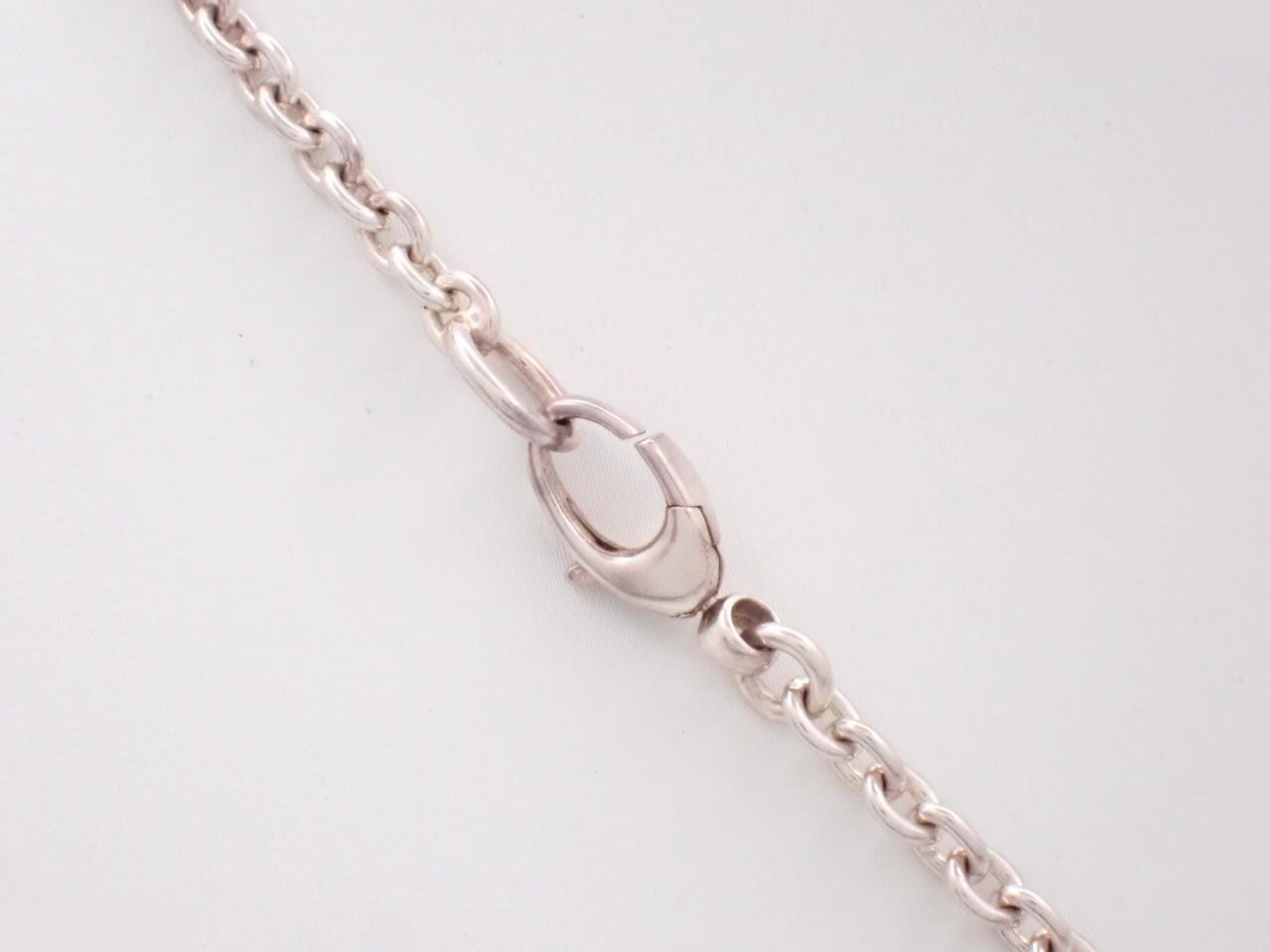 Interlocking Necklace, 925 sterling silver, 26.8g — view 2