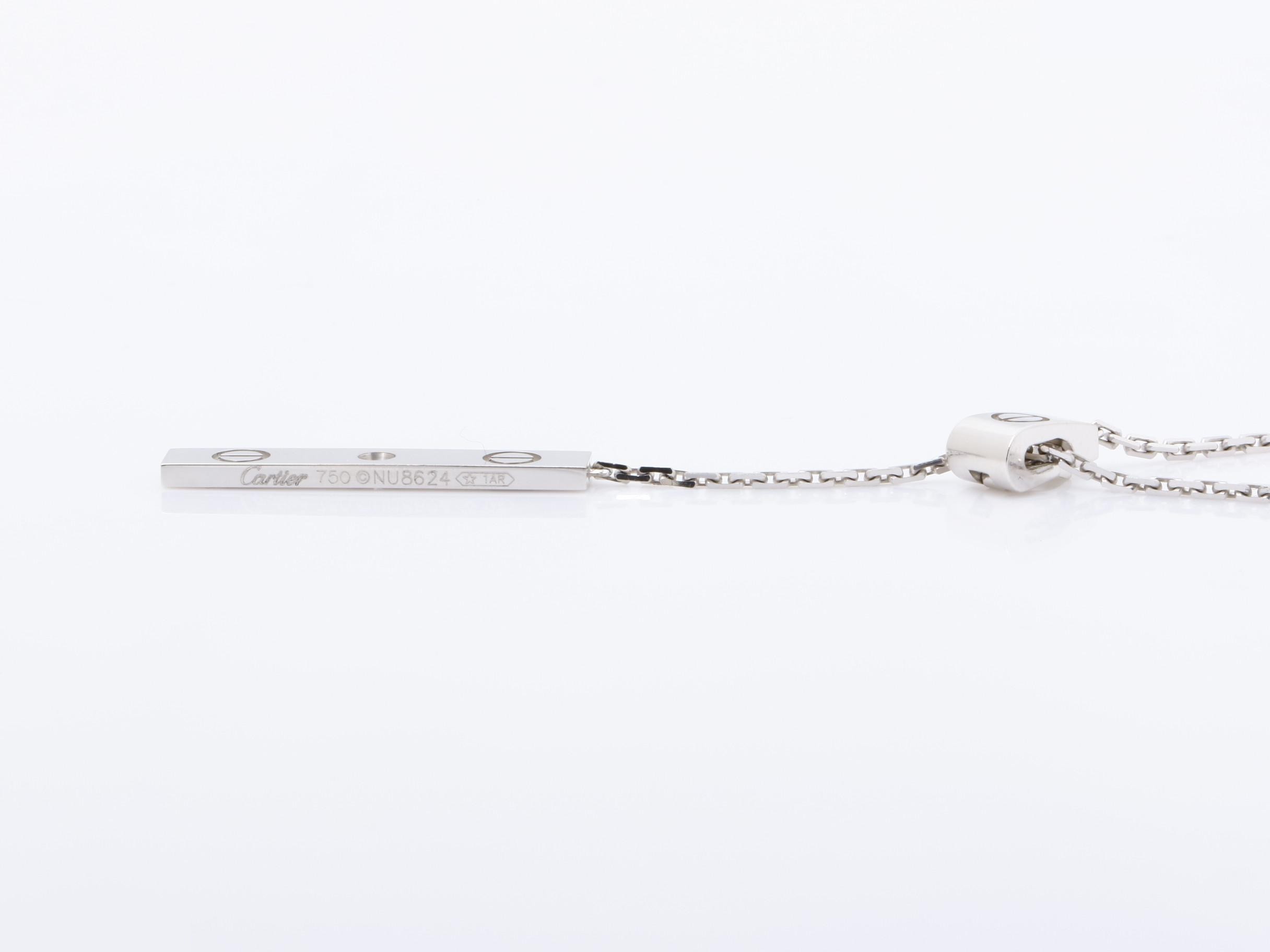 Love Y-Shape 750WG 10.5g Necklace with Diamond — view 4