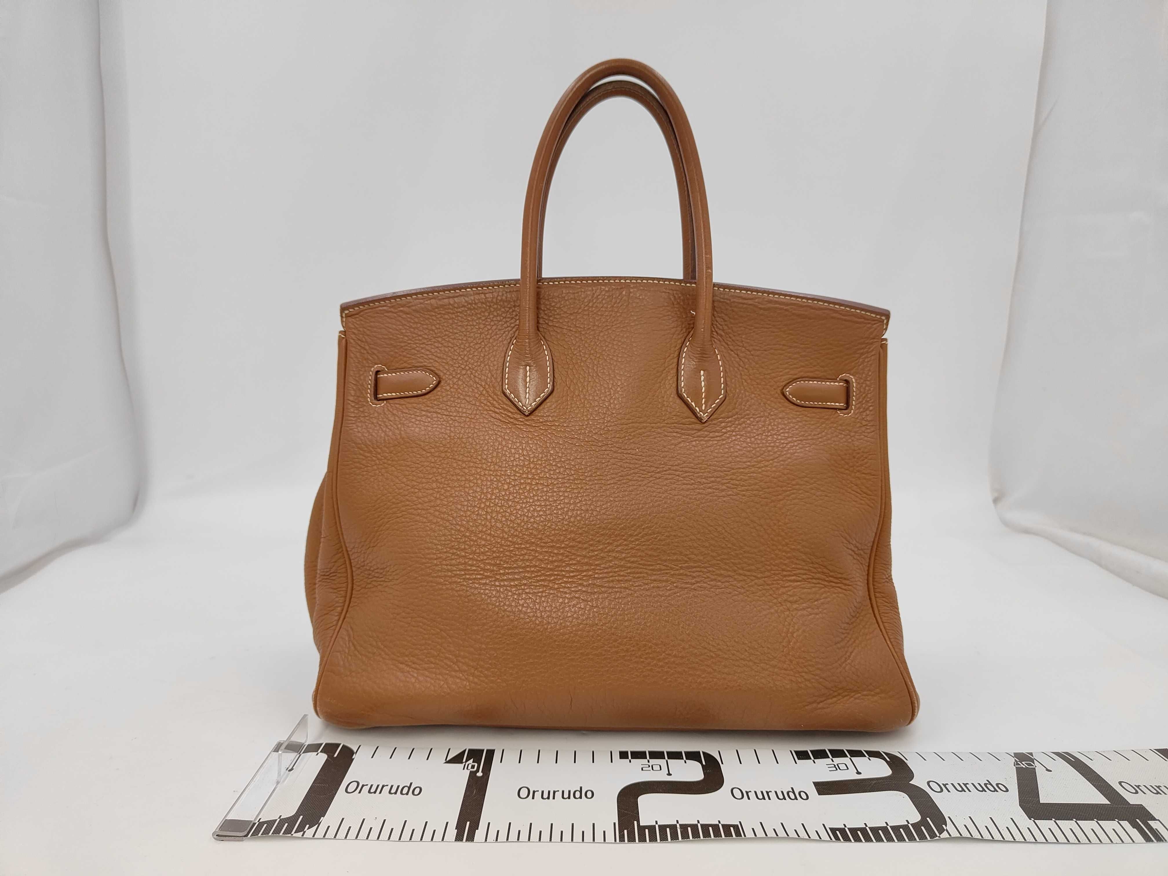 Birkin 35 Brown with Gold Hardware L Handbag — view 2