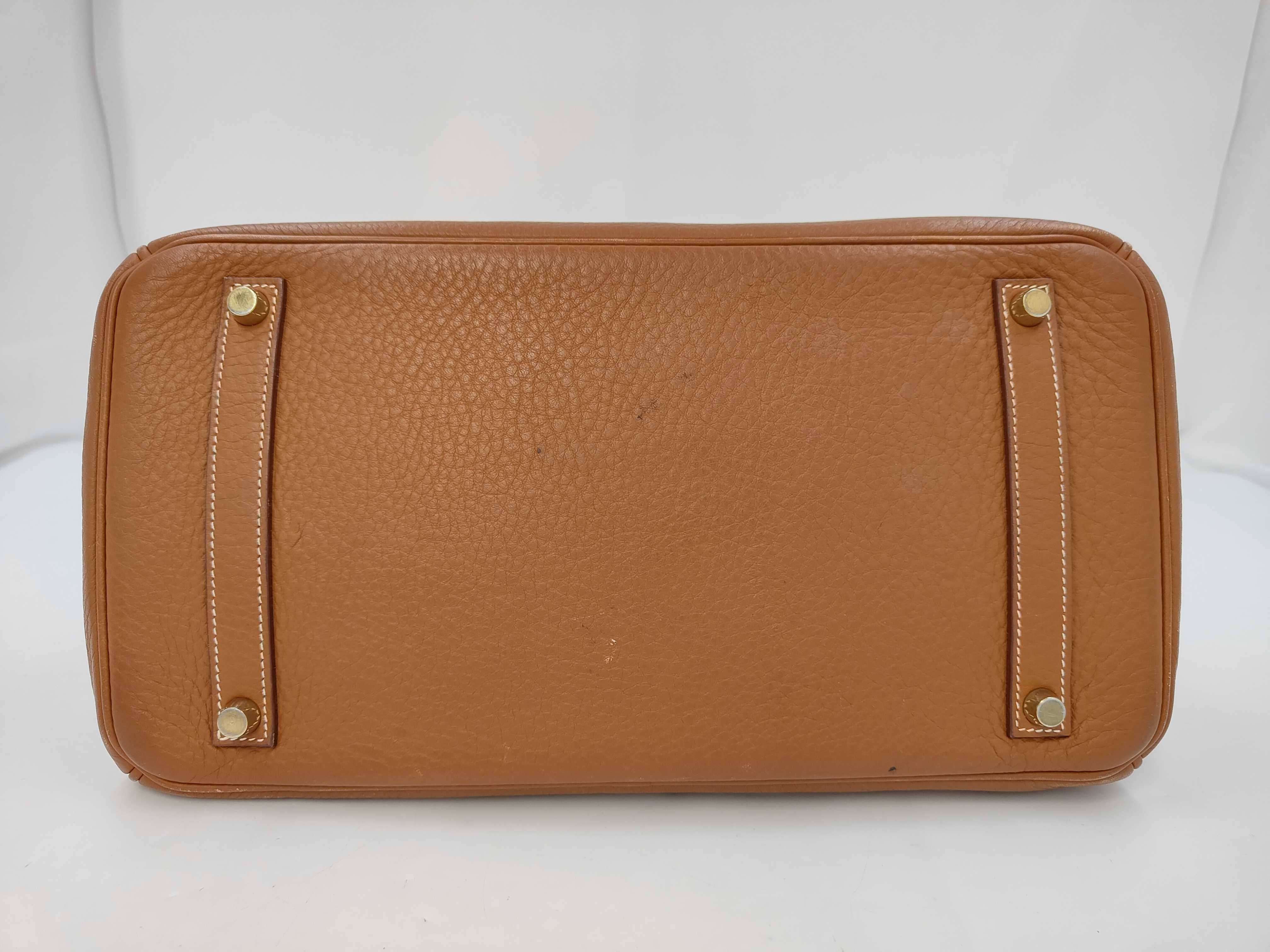 Birkin 35 Brown with Gold Hardware L Handbag — view 6