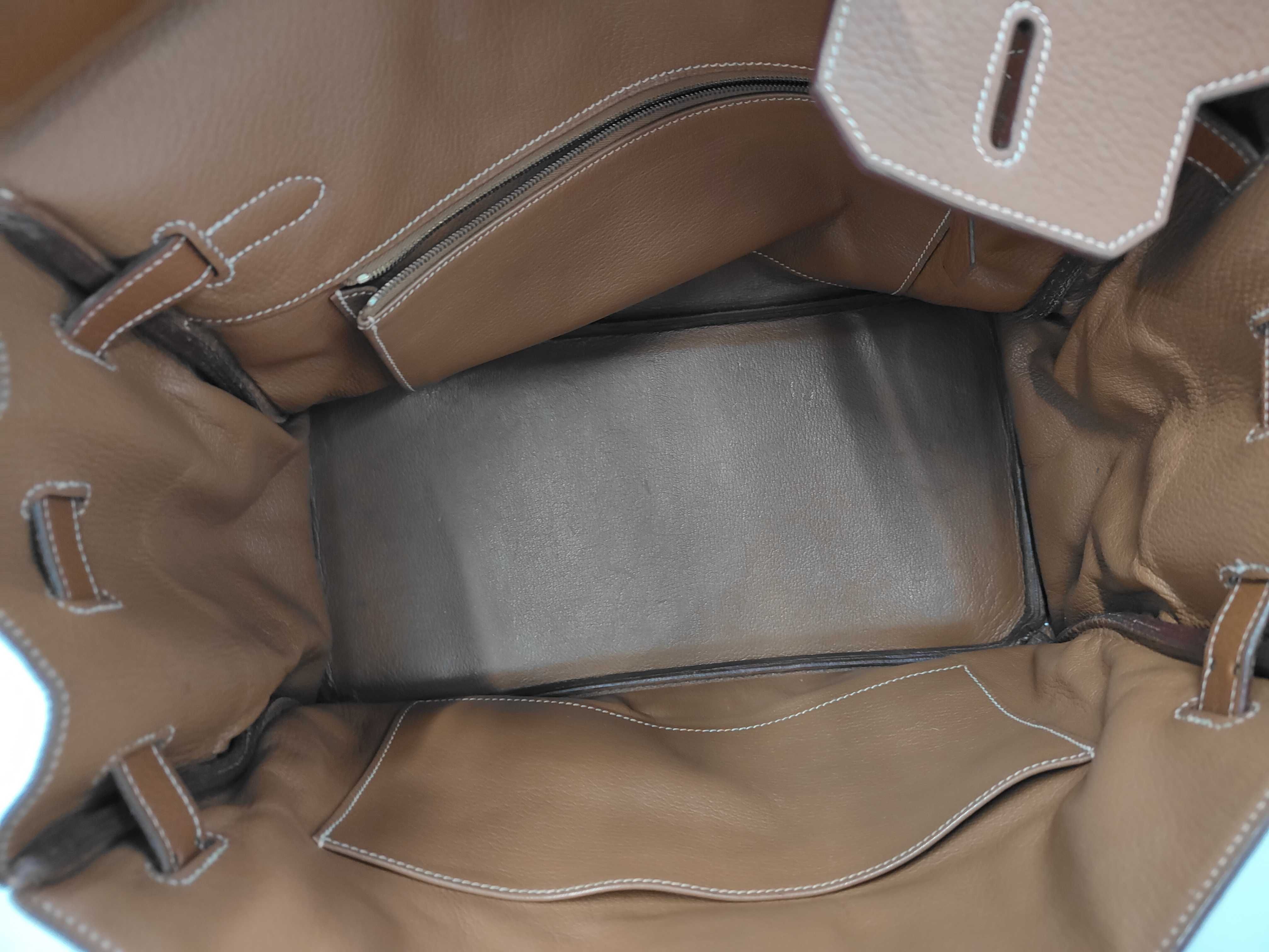 Birkin 35 Brown with Gold Hardware L Handbag — view 8