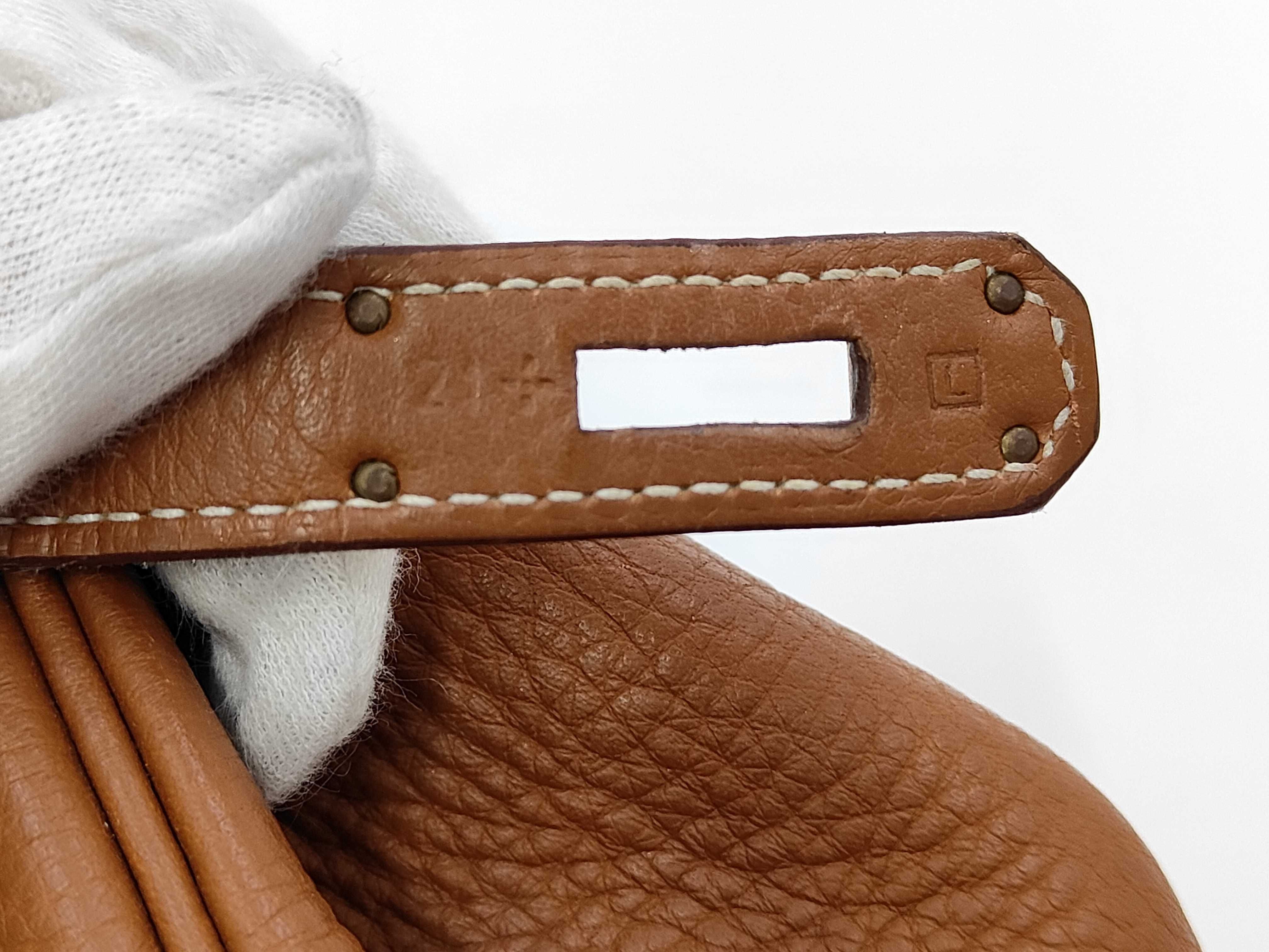 Birkin 35 Brown with Gold Hardware L Handbag — view 10