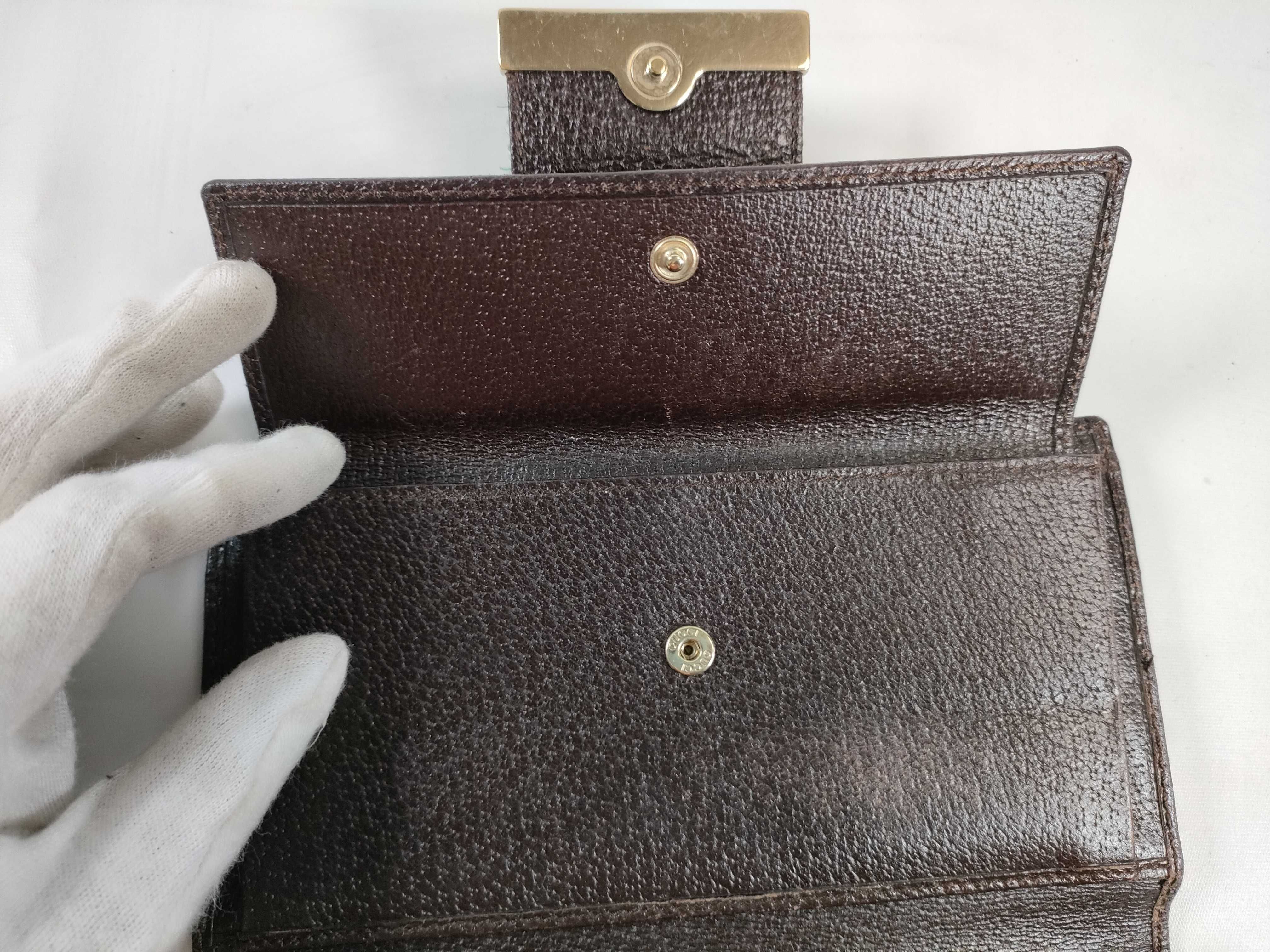 GG Canvas 181668 GG Canvas Sherry Long Wallet — view 13