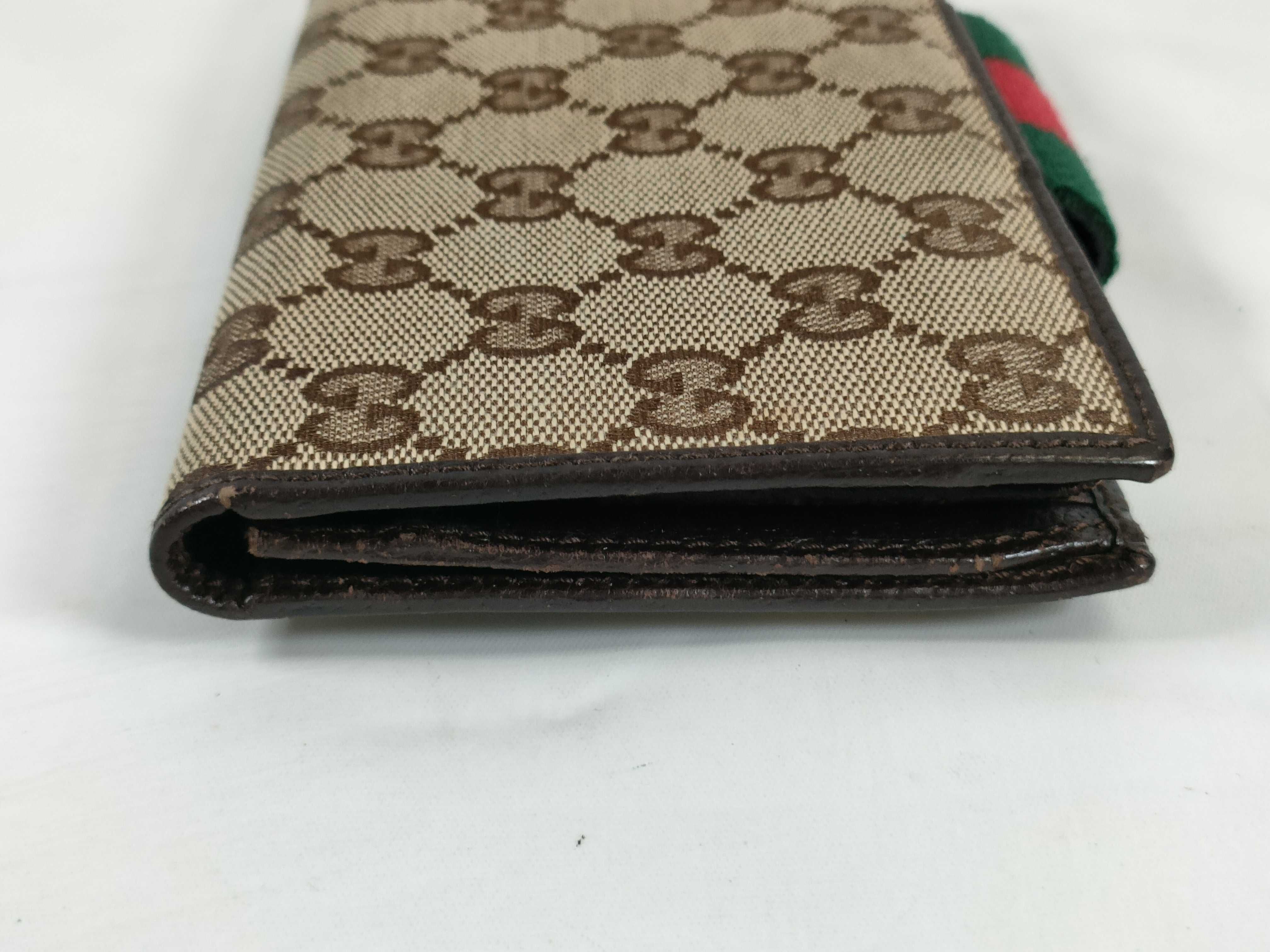 GG Canvas 181668 GG Canvas Sherry Long Wallet — view 4