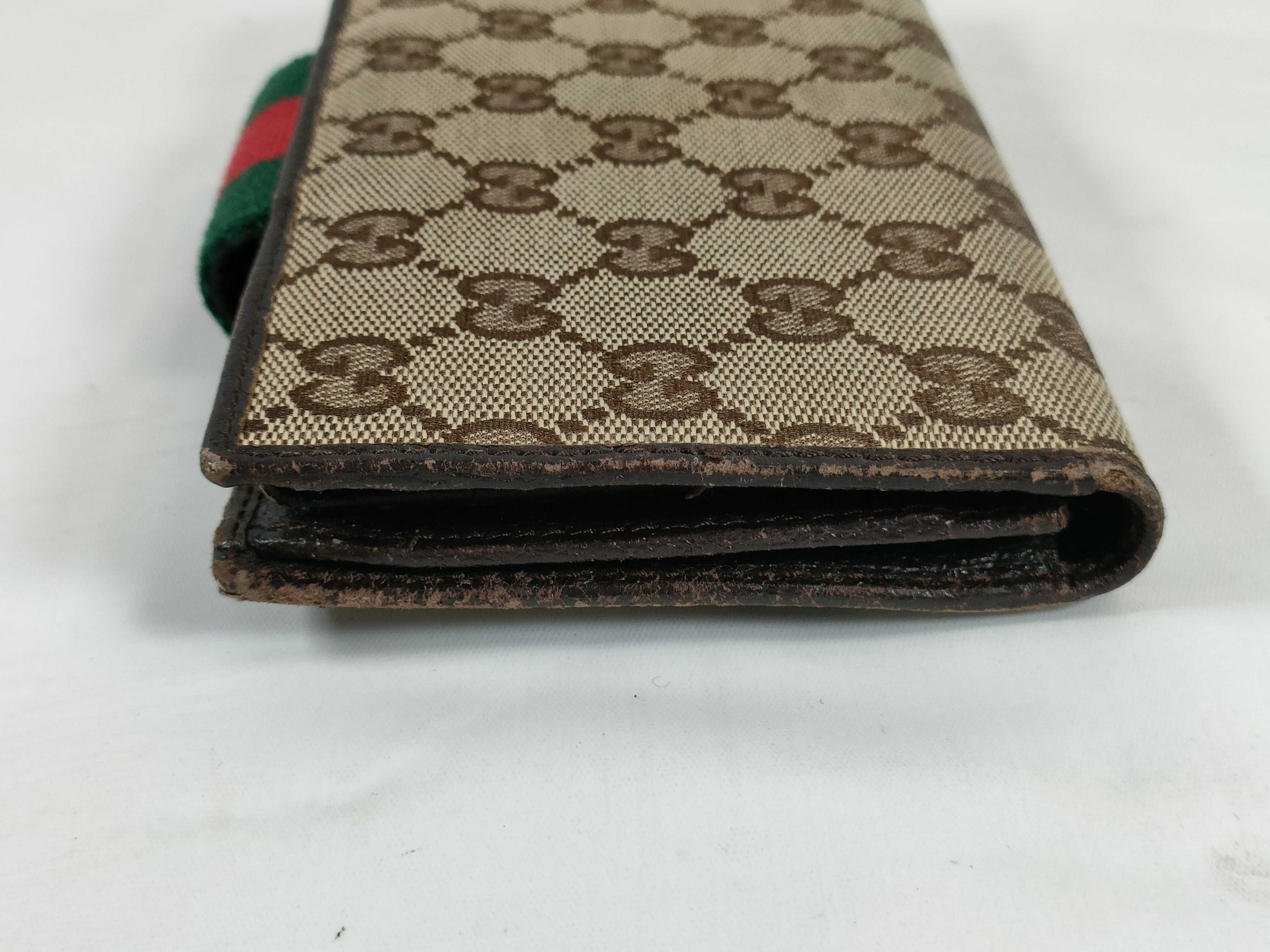 GG Canvas 181668 GG Canvas Sherry Long Wallet — view 6