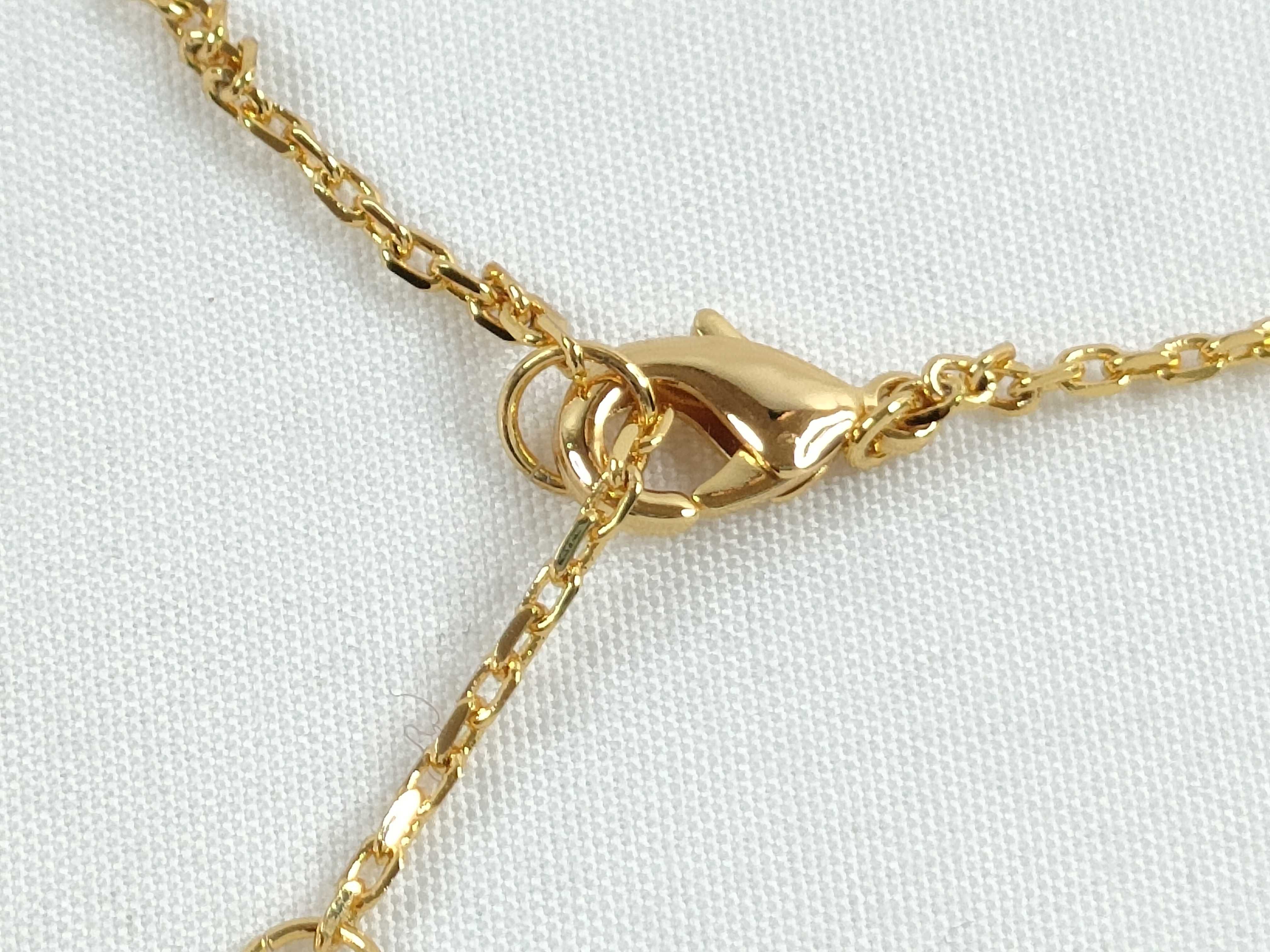 CD Rhinestone Necklace — view 6
