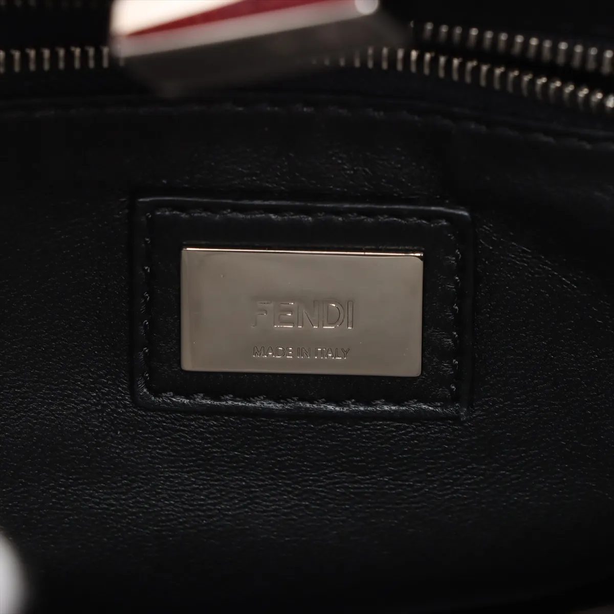 Mini Peekaboo Leather 2-Way Handbag, Black 8BN244 — view 11