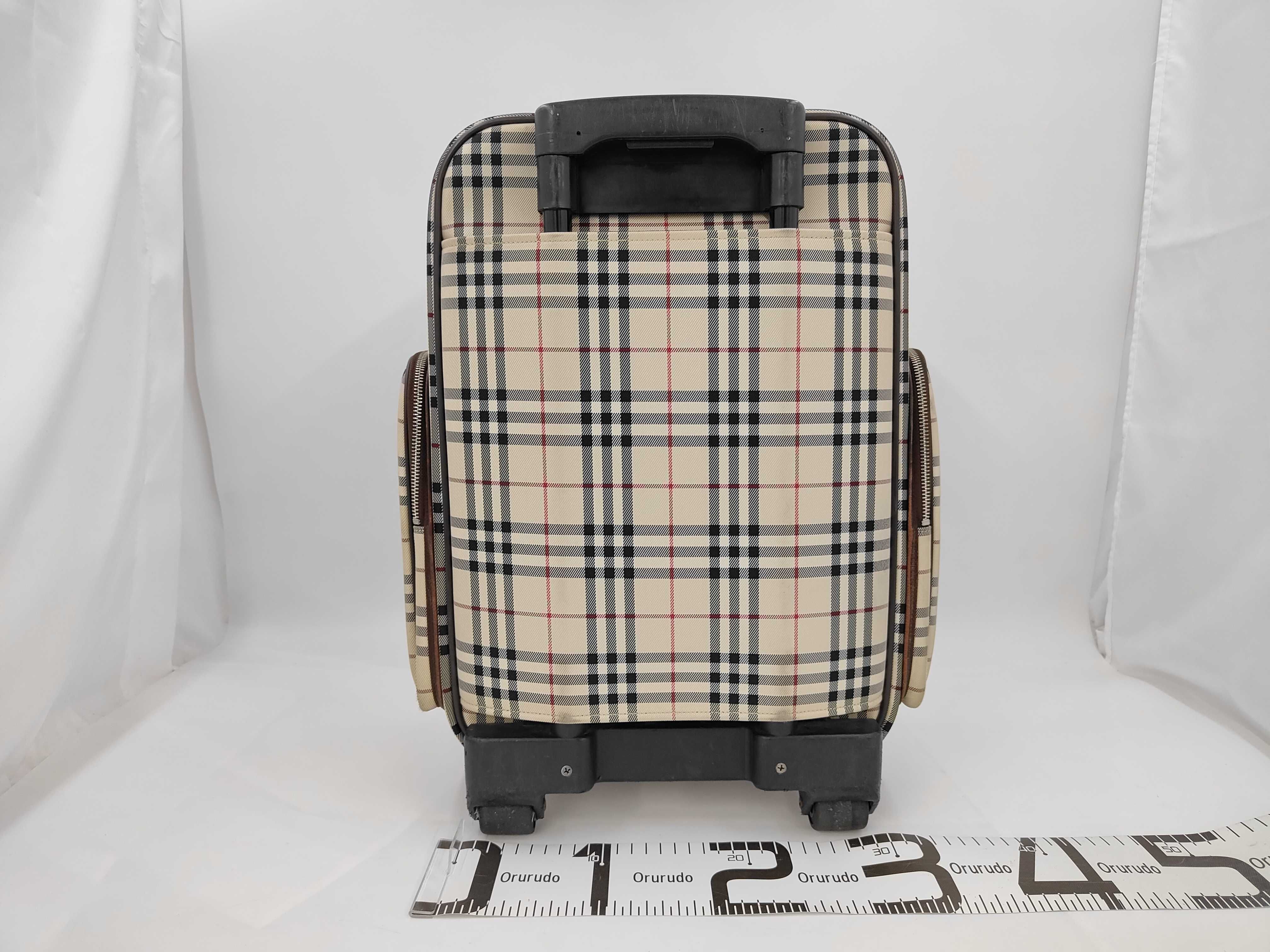 carry case 2 wheels Nova check carry bag — view 2