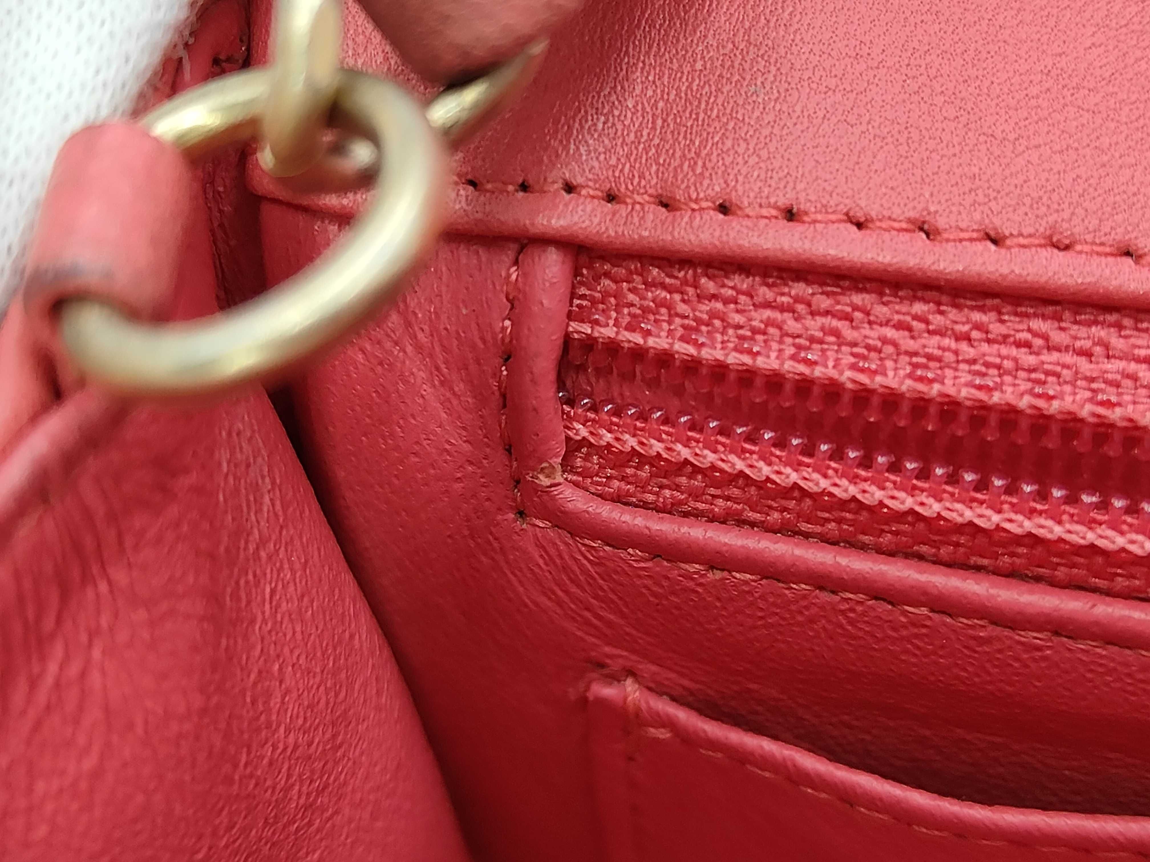Matelassé 20 Studded Lambskin Chain Shoulder Bag with Gold Hardware, Card and Seal Serial Number 26, Pink Shoulder Bag — view 11