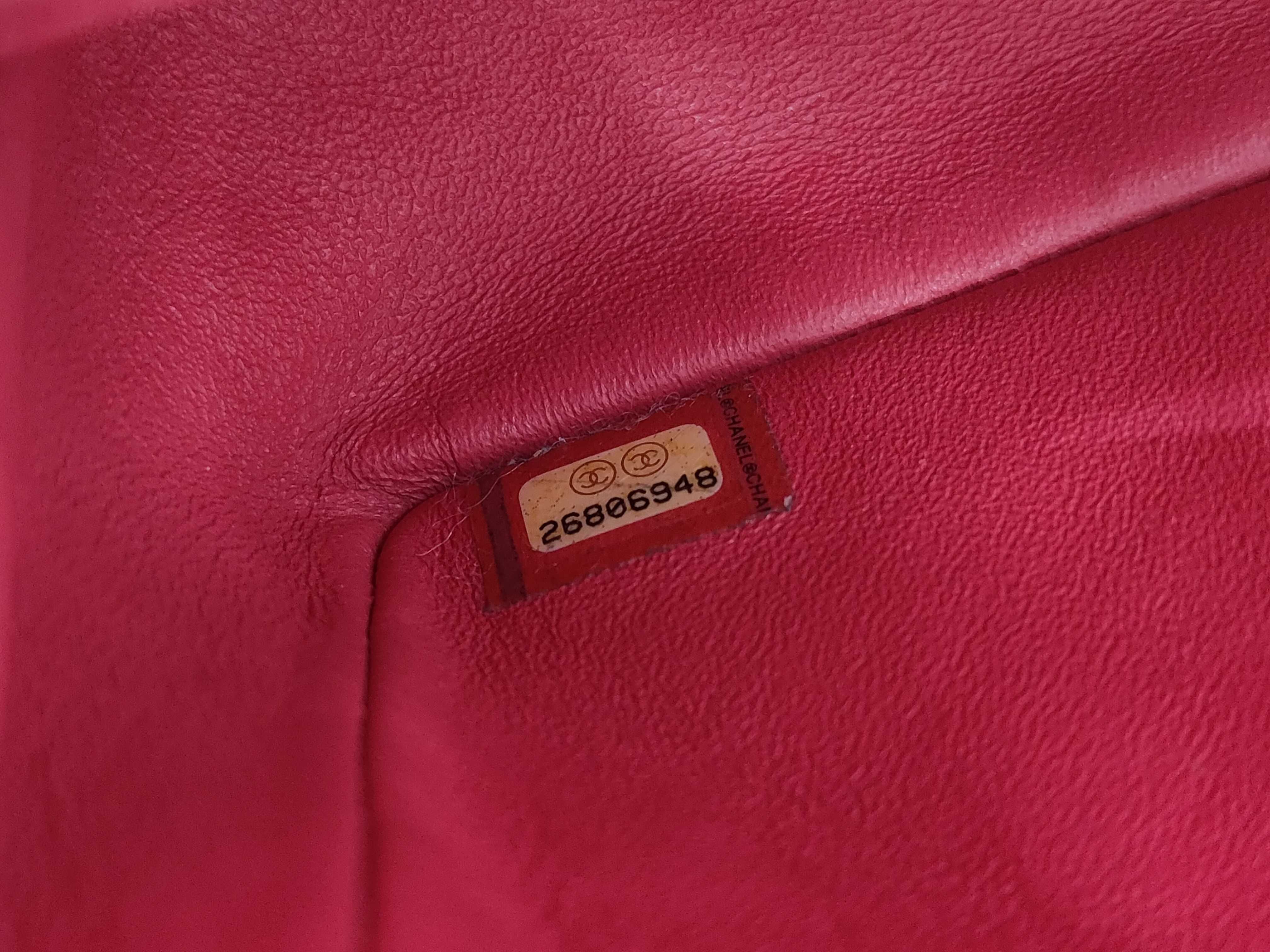 Matelassé 20 Studded Lambskin Chain Shoulder Bag with Gold Hardware, Card and Seal Serial Number 26, Pink Shoulder Bag — view 13