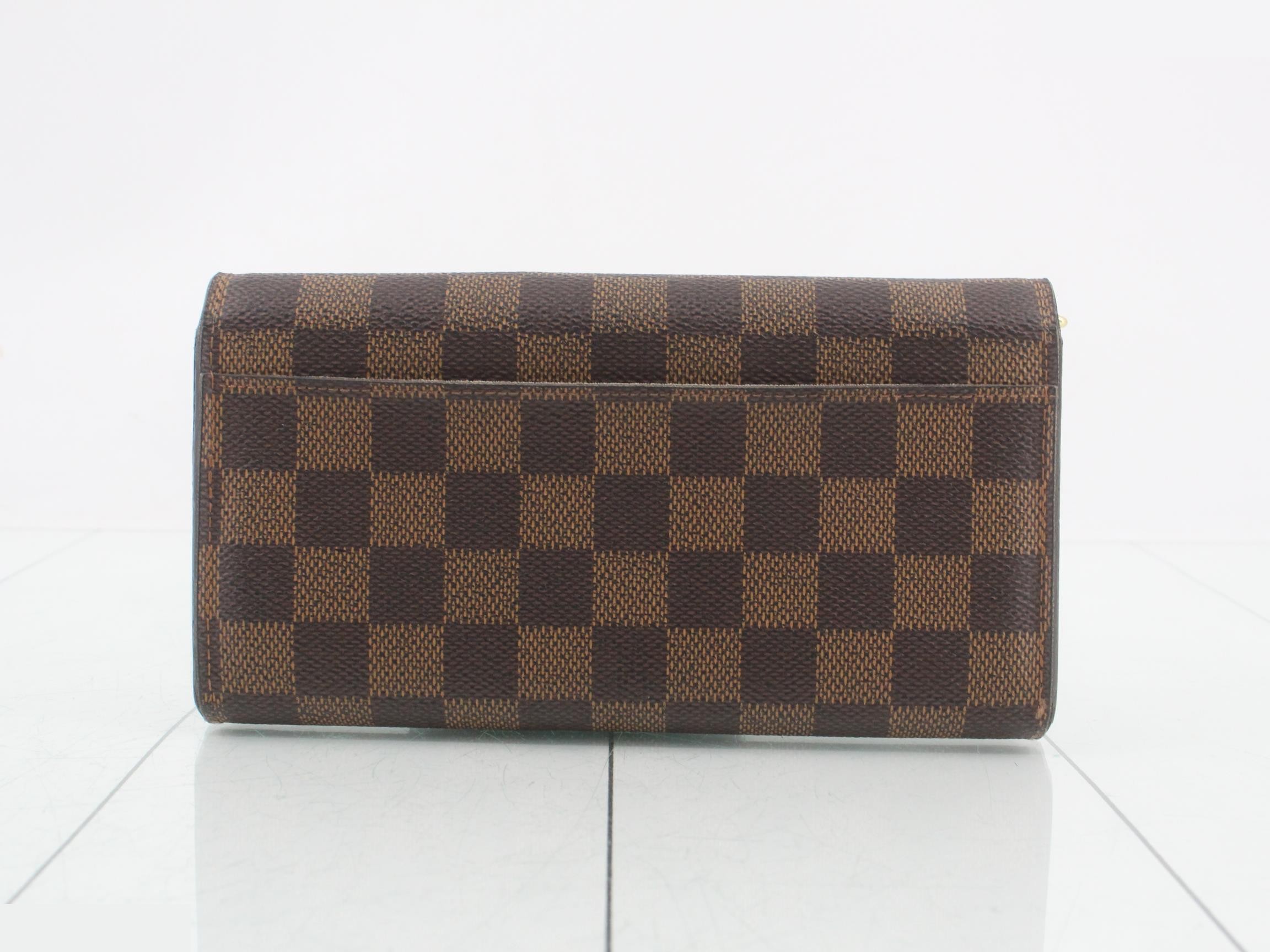 Damier Portefeuille Sarah New Model Long Wallet — view 2