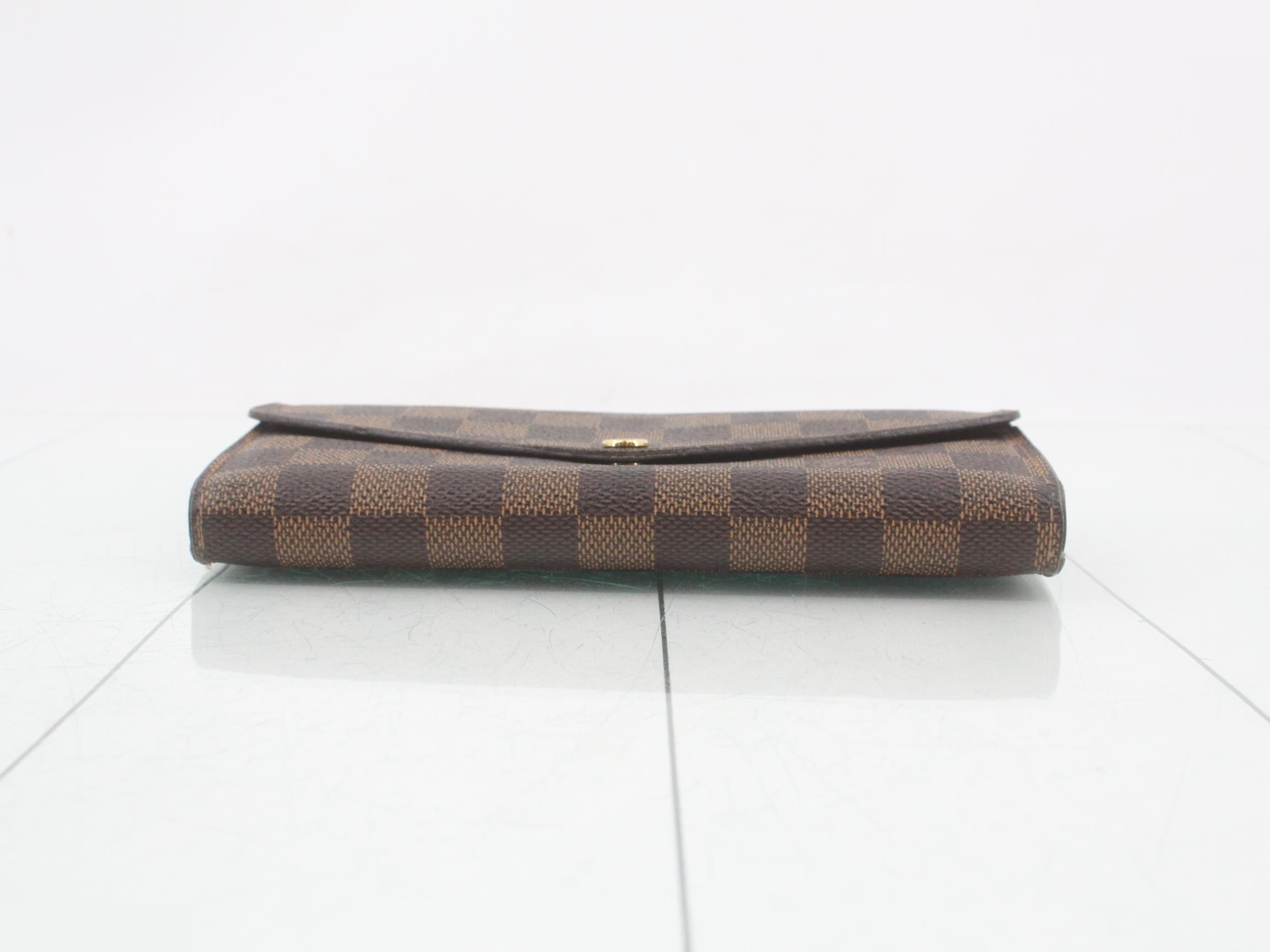Damier Portefeuille Sarah New Model Long Wallet — view 3