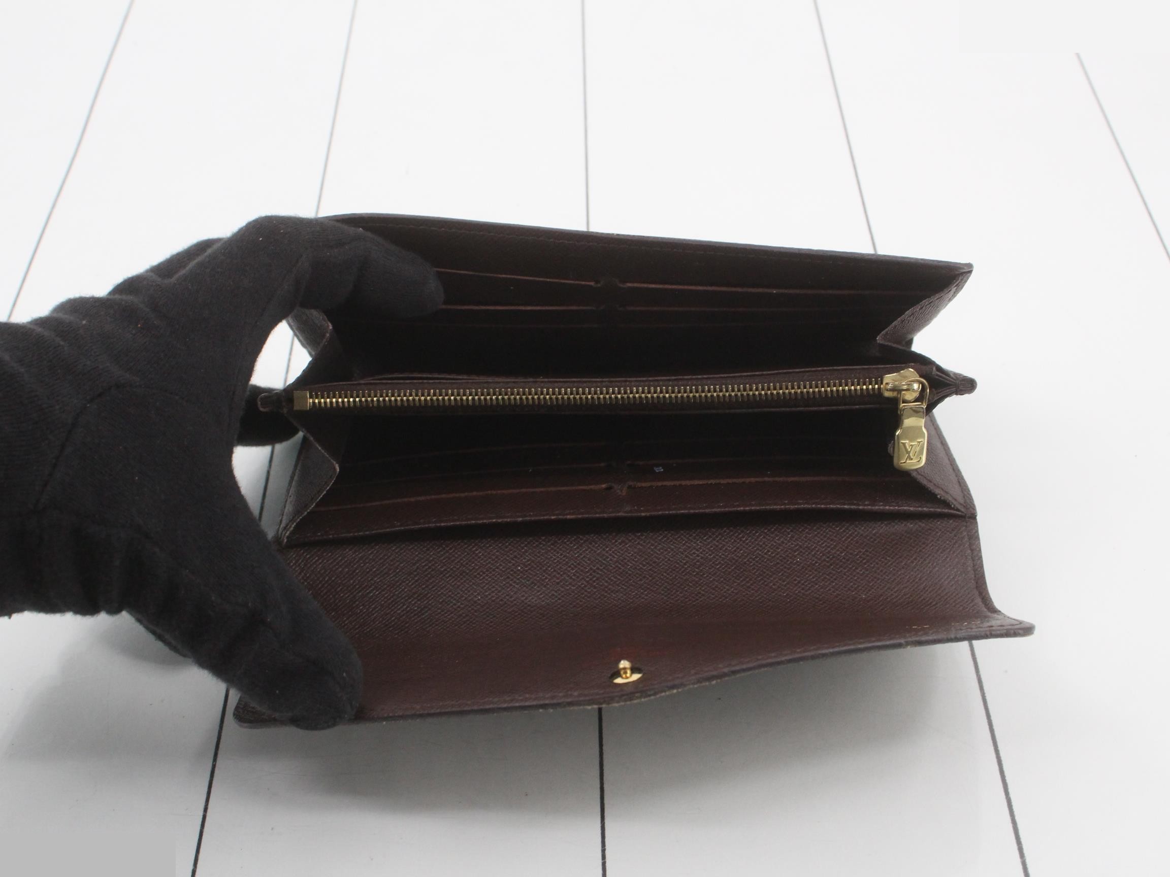 Damier Portefeuille Sarah New Model Long Wallet — view 4