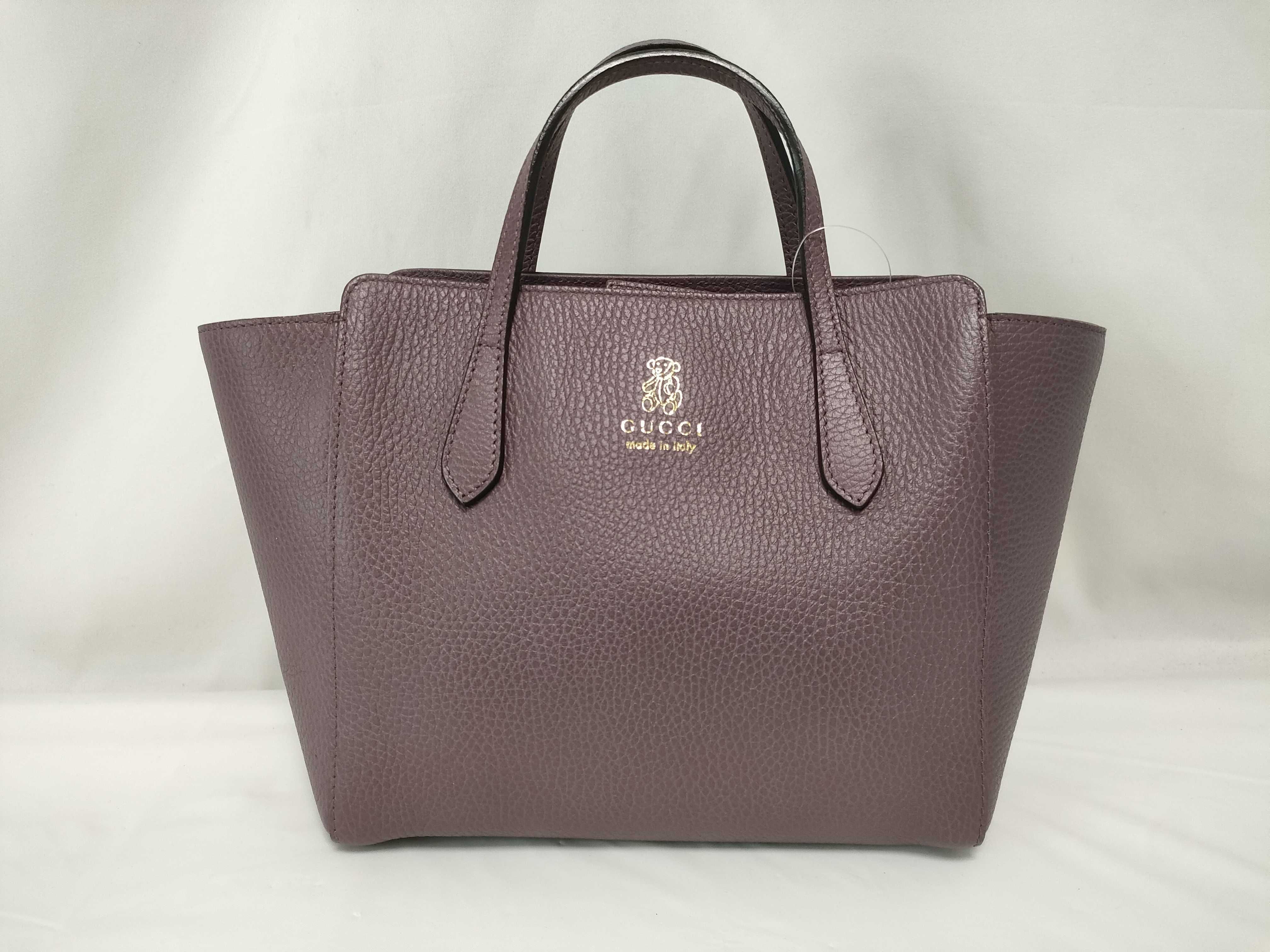 swing leather handbag