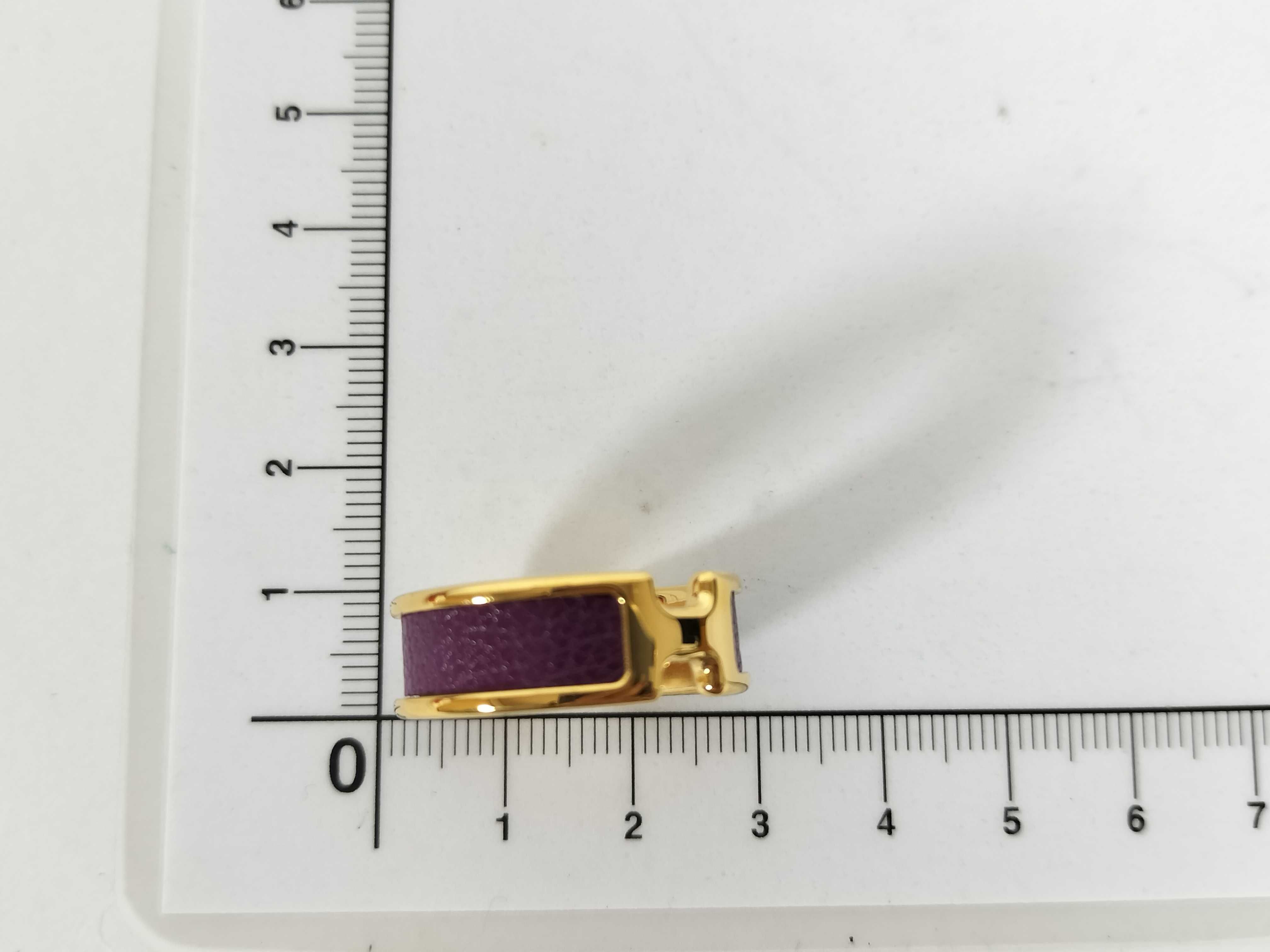 Olympe Ear Cuff, Purple Earrings — view 9