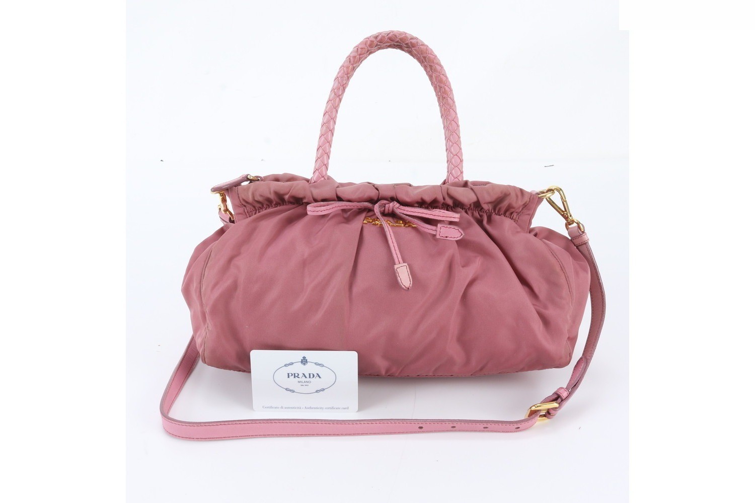 Guaranteed Tessuto Nylon BN1631 2-Way Shoulder Bag