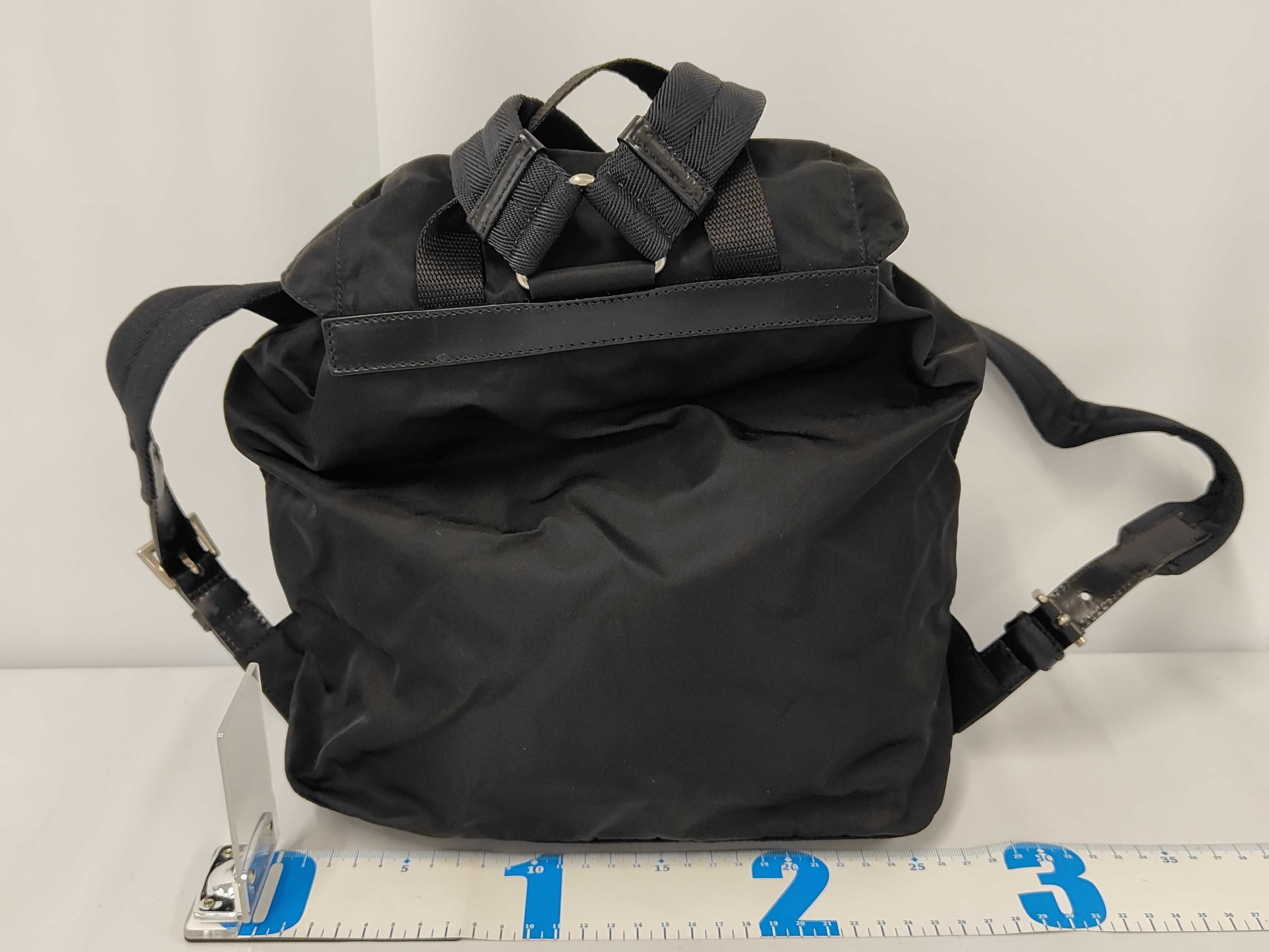 Tessuto Backpack, Black — view 2