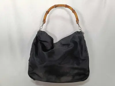 Bamboo Tote Bag, One-Shoulder Bag