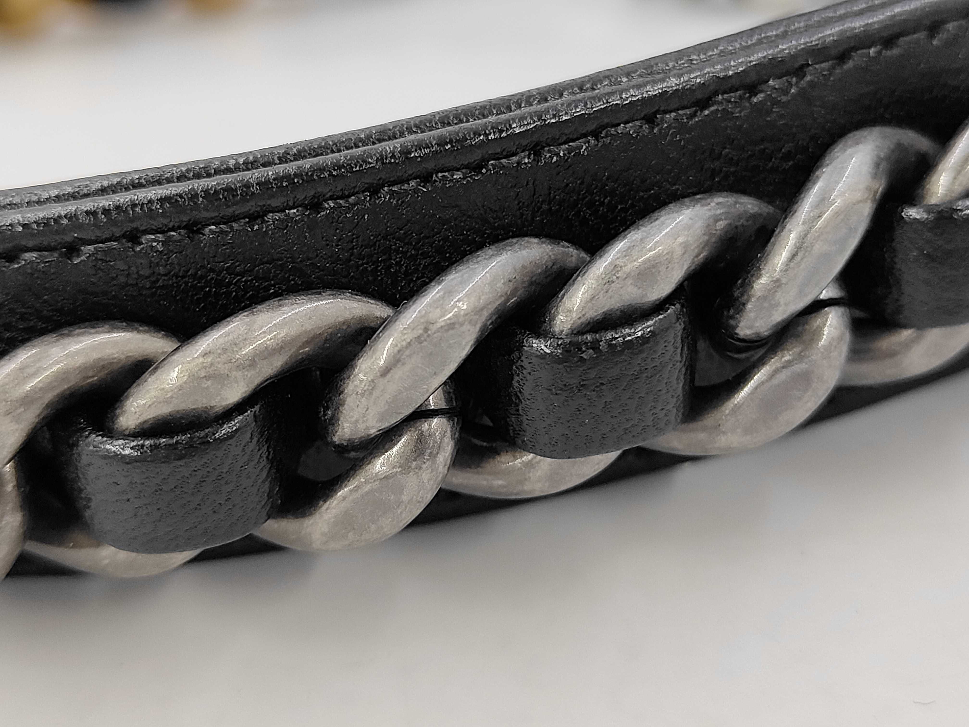 19 Lambskin Black AS1160 Shoulder Bag with Random Plate and Partially Protective Film — view 8