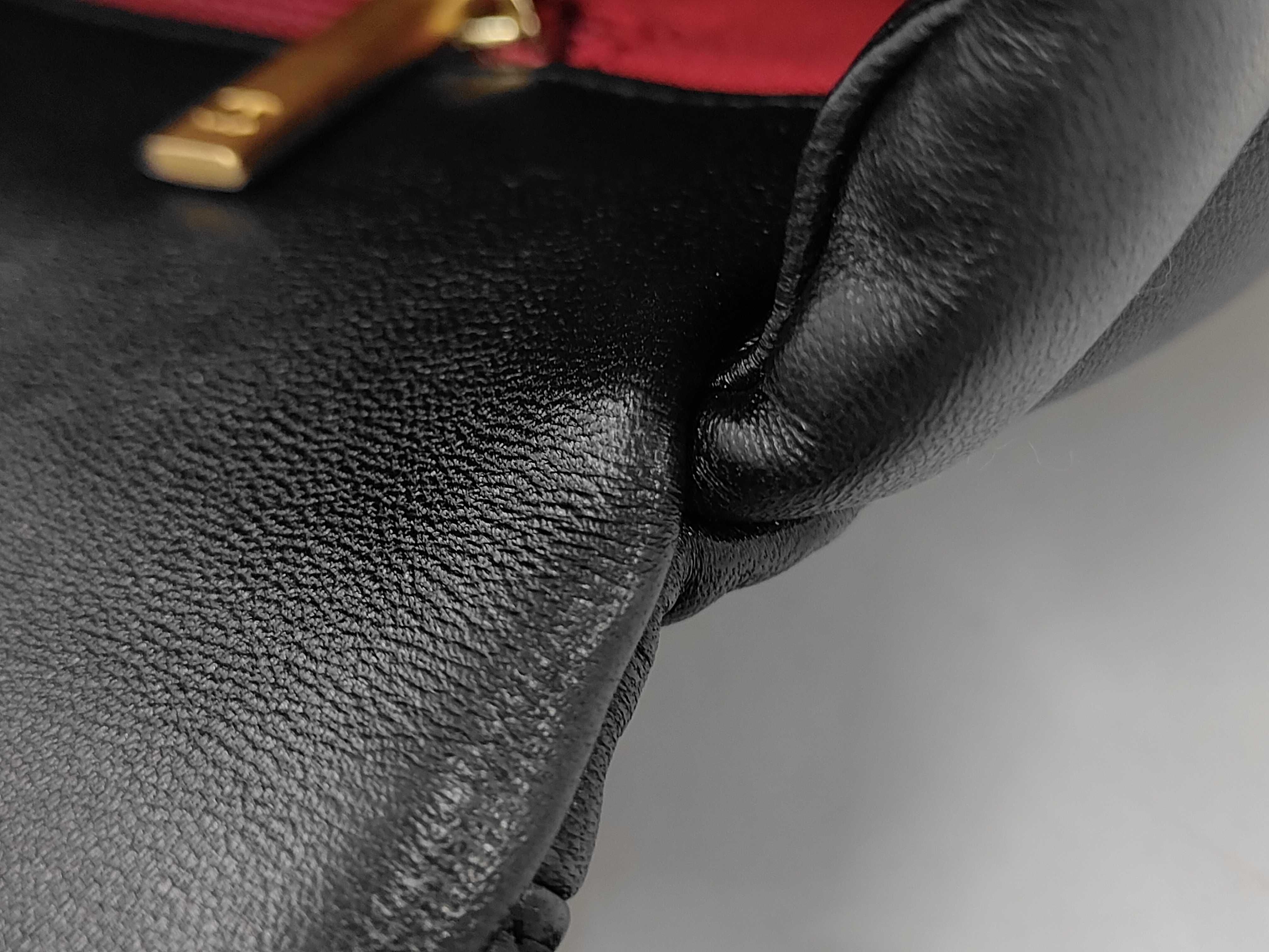 19 Lambskin Black AS1160 Shoulder Bag with Random Plate and Partially Protective Film — view 10