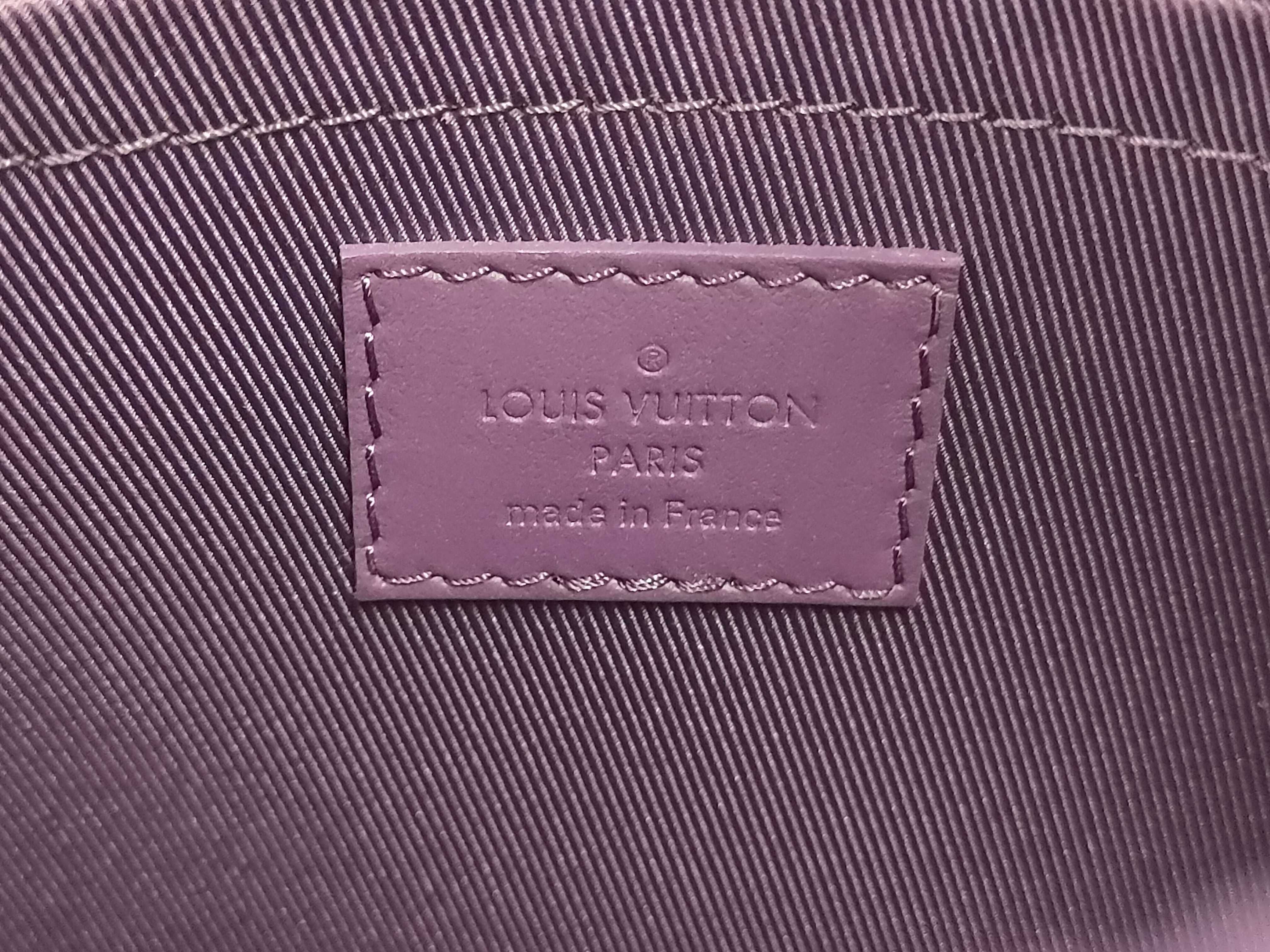 Mini Soft Trunk Shoulder Bag, Purple — view 9