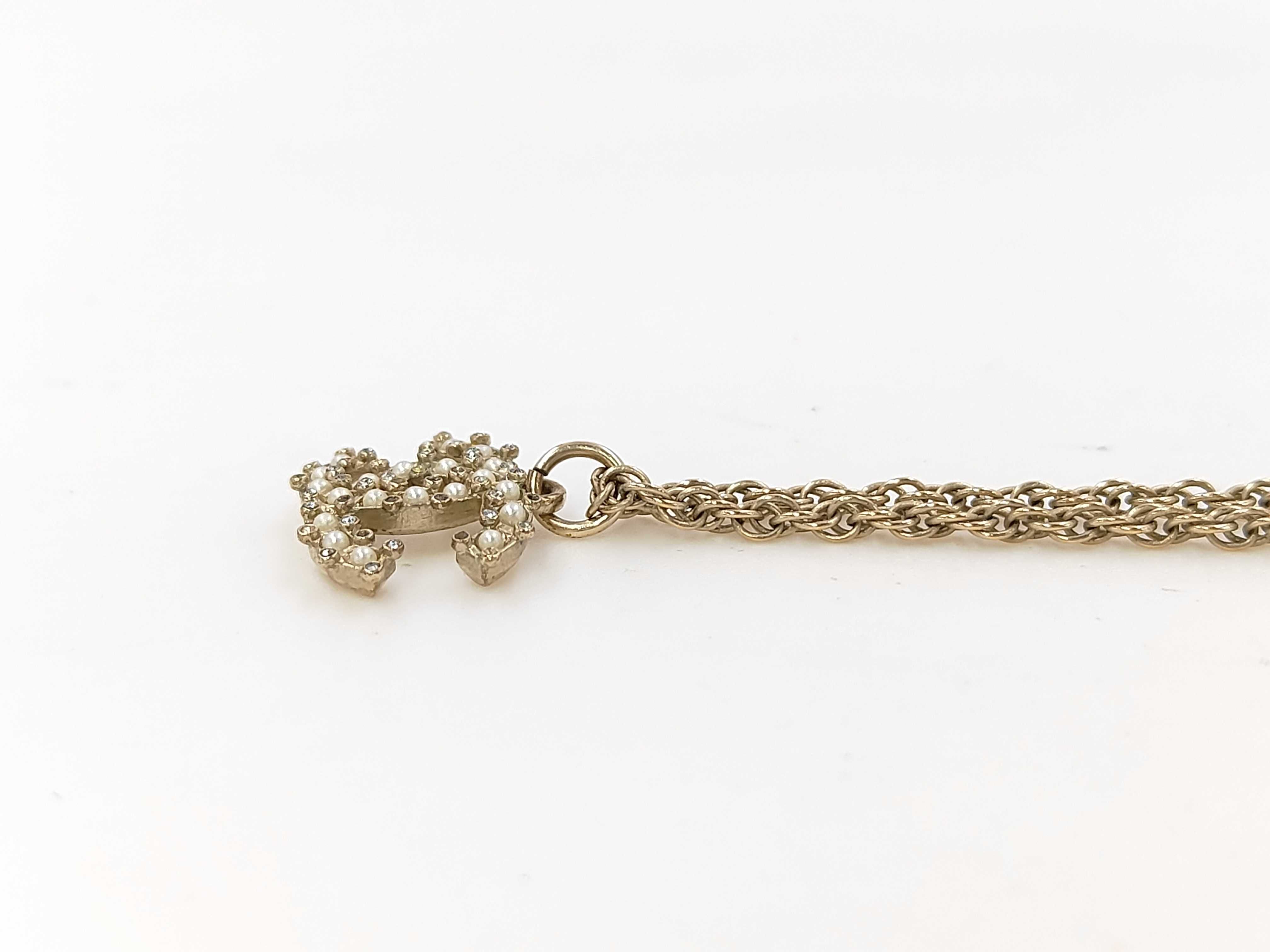 Coco Mark Pearl Necklace — view 2