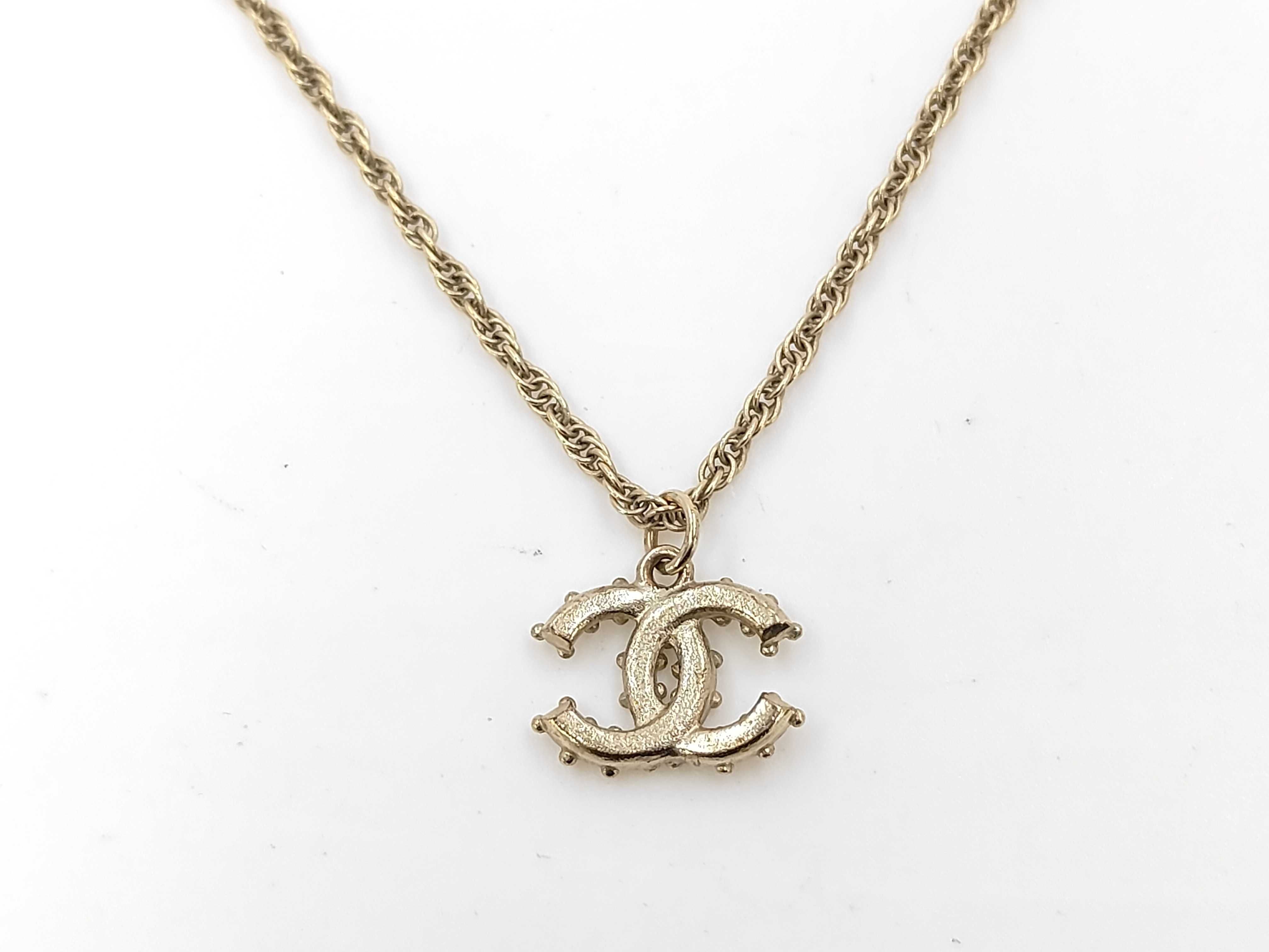 Coco Mark Pearl Necklace — view 3