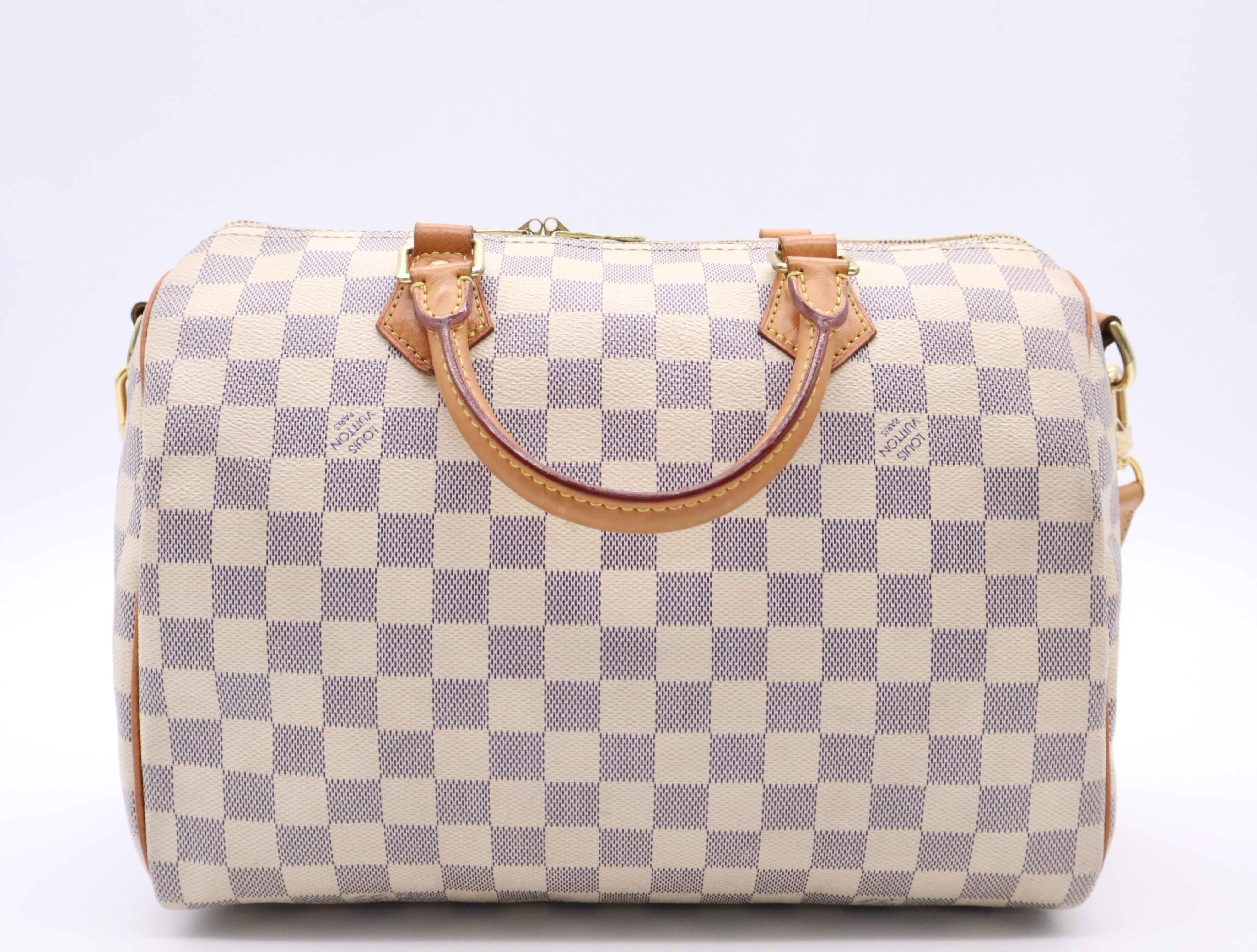 N41373 Azur Speedy Bandoulière 30 Handbag with Shoulder Strap — view 2