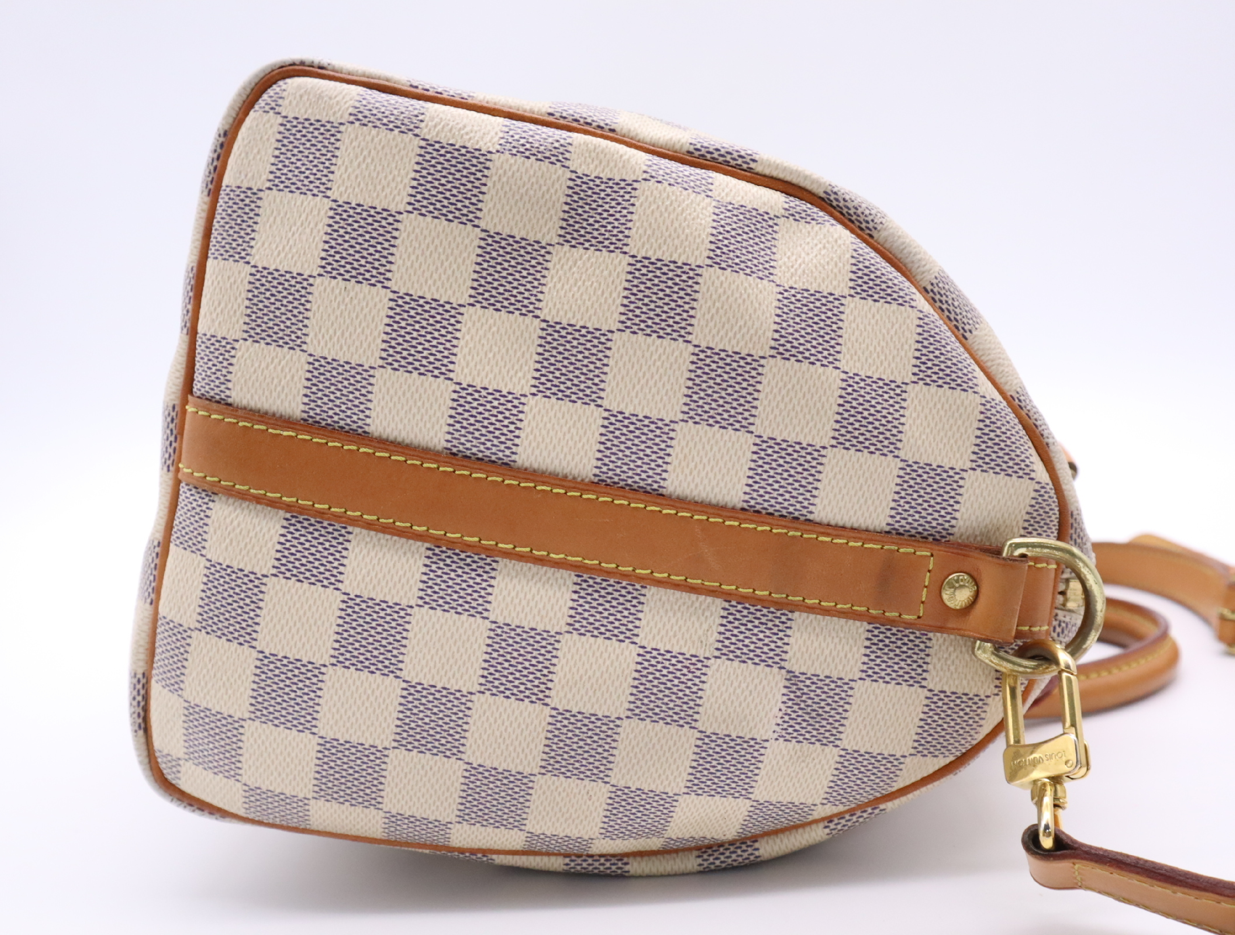 N41373 Azur Speedy Bandoulière 30 Handbag with Shoulder Strap — view 5