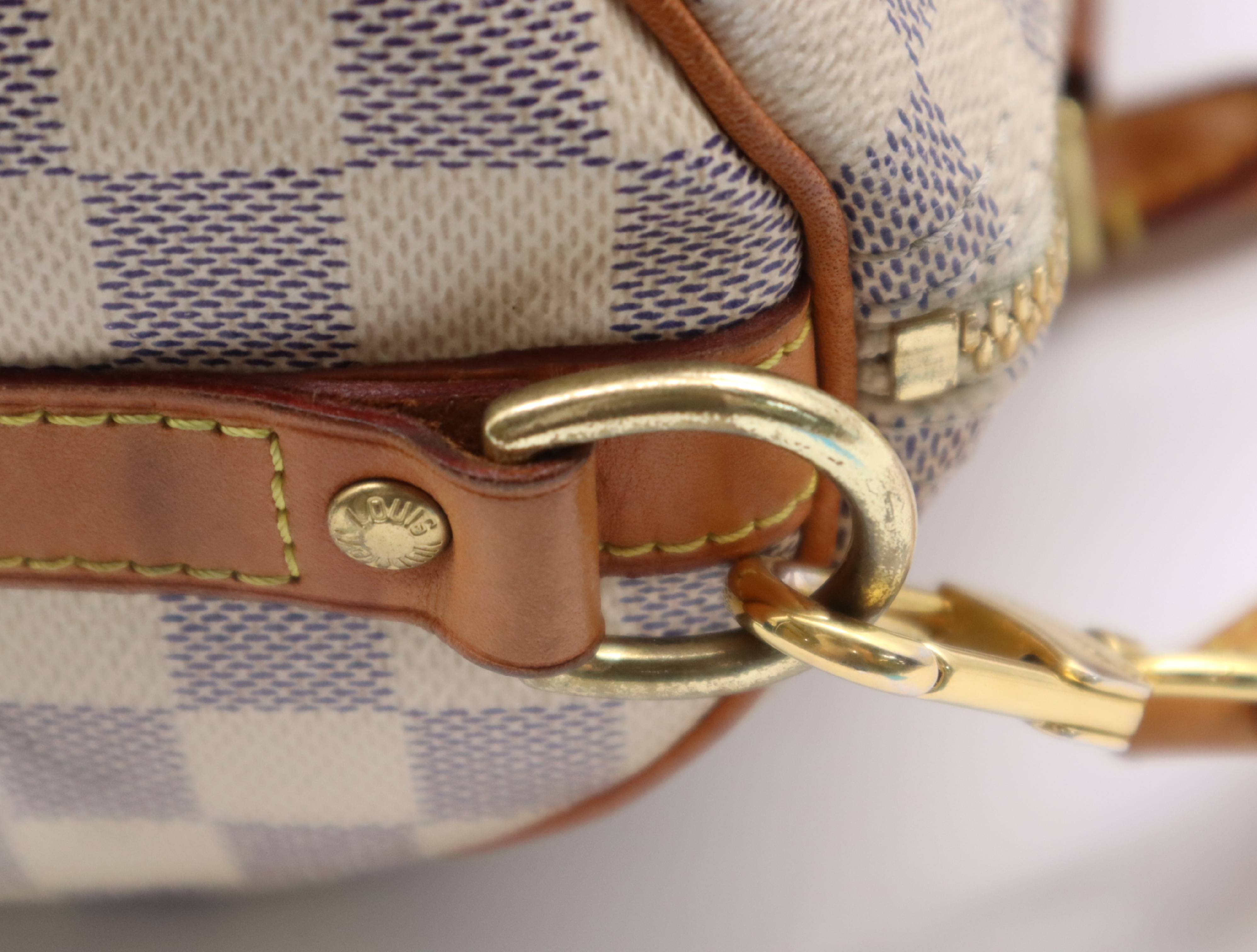 N41373 Azur Speedy Bandoulière 30 Handbag with Shoulder Strap — view 8