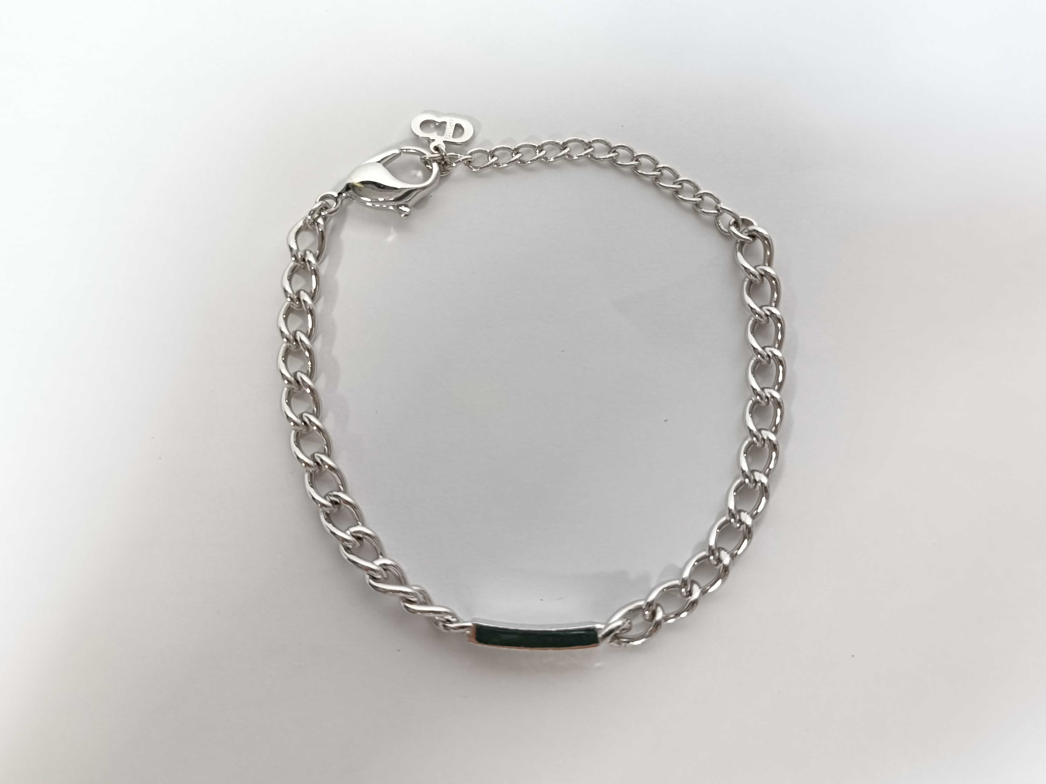SV logo plate bracelet/bangle — view 2