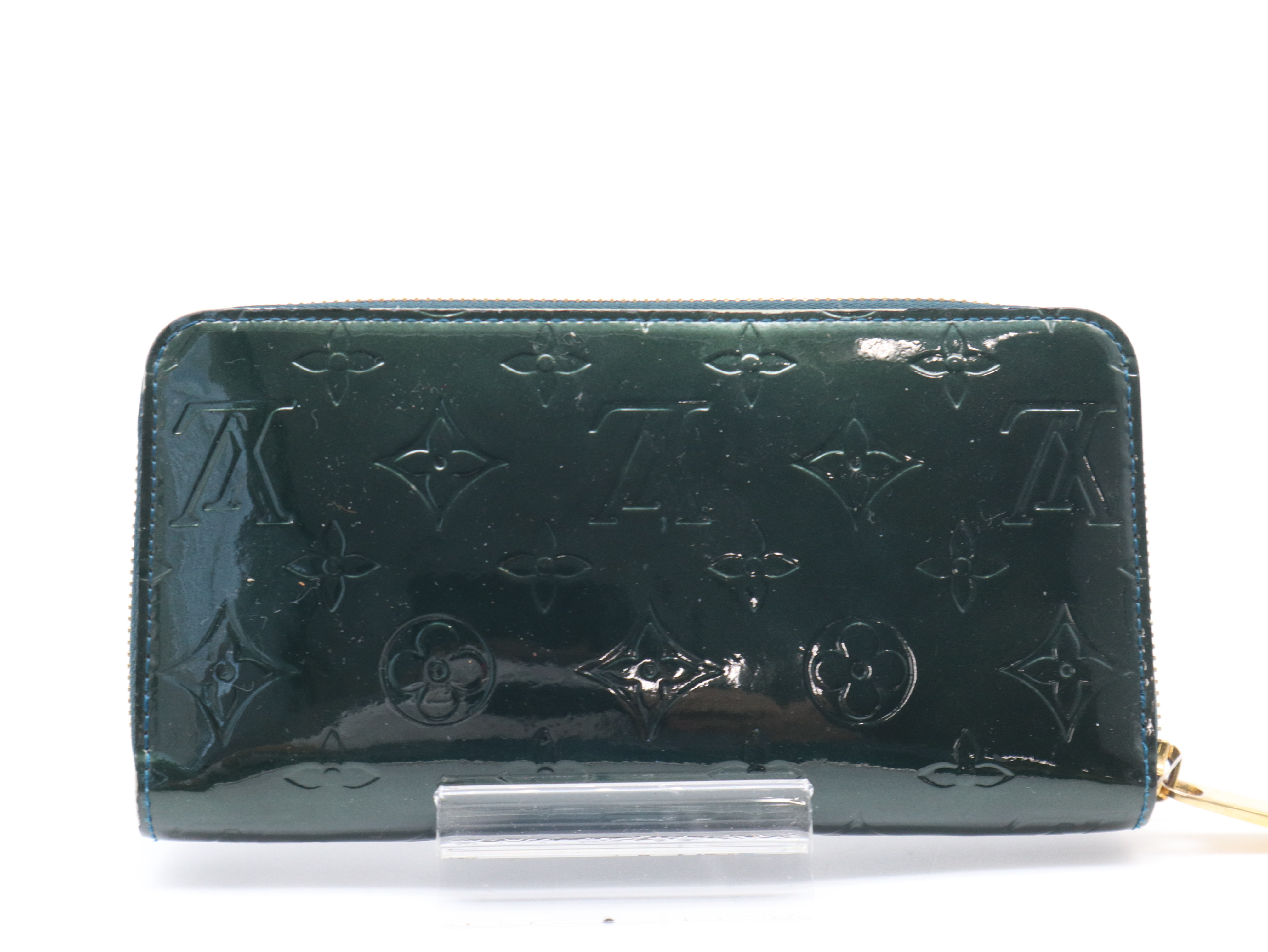 M93722 Monogram Vernis Zippy Wallet Blue Nuit — view 2