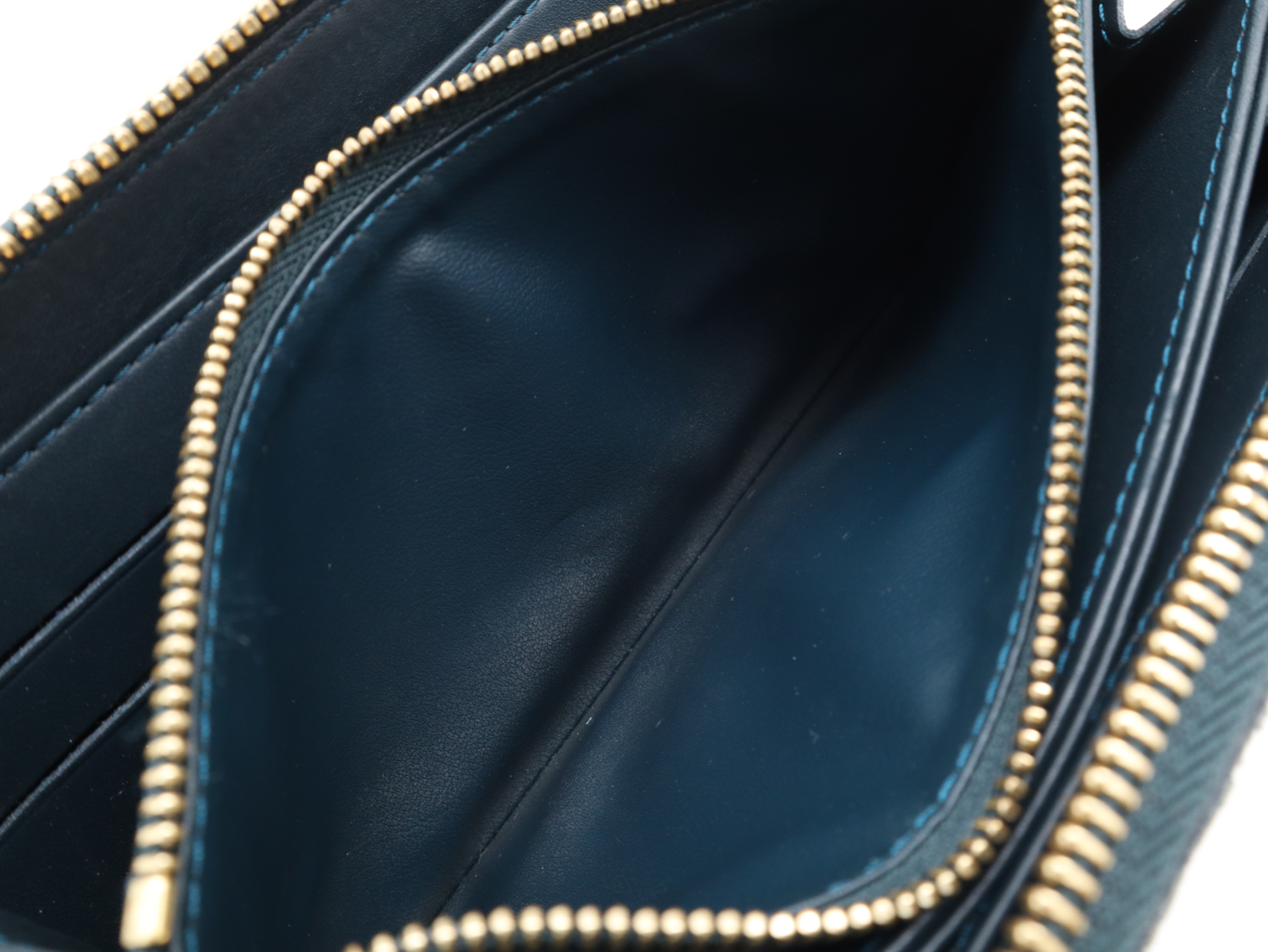 M93722 Monogram Vernis Zippy Wallet Blue Nuit — view 12