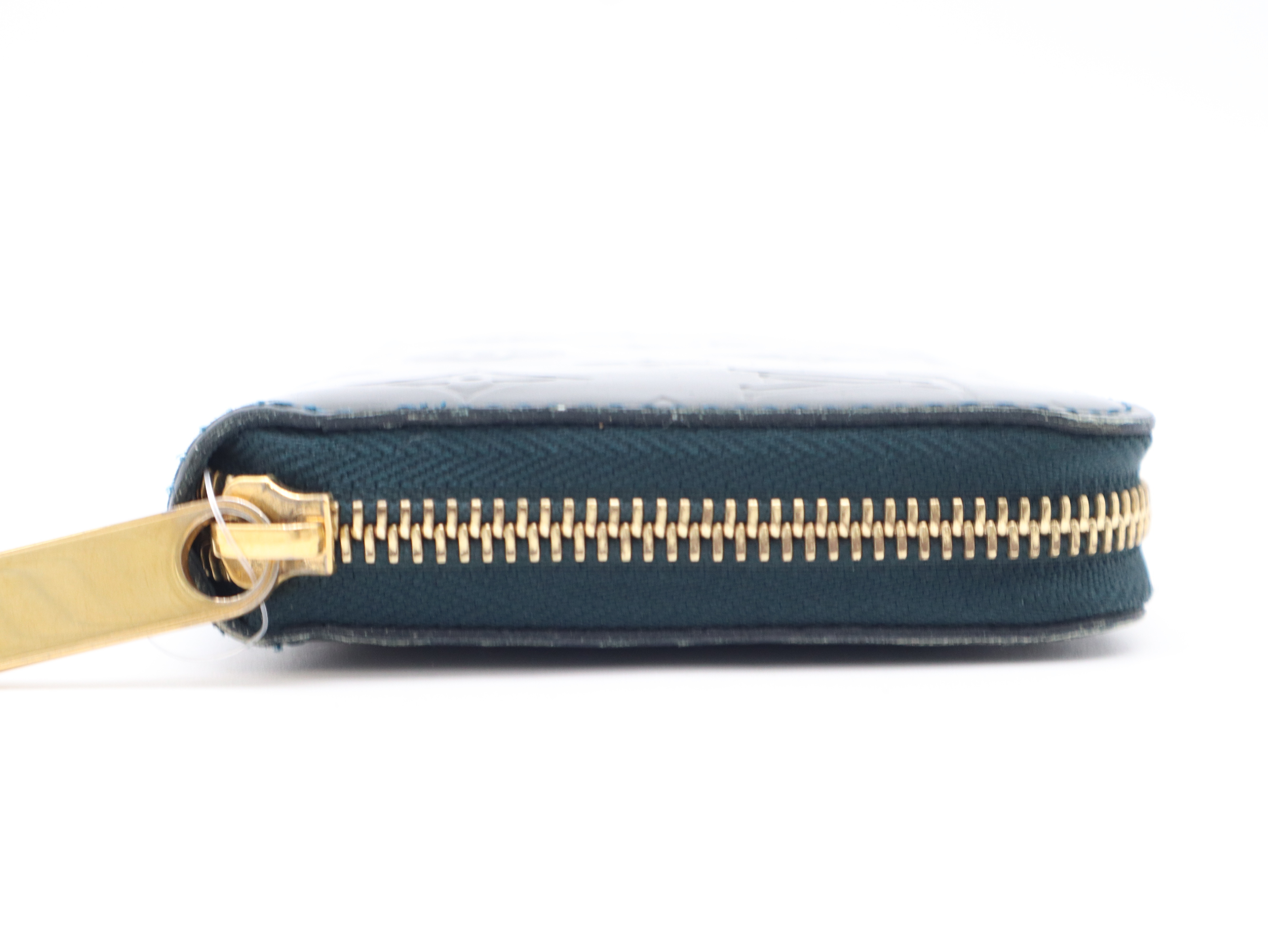M93722 Monogram Vernis Zippy Wallet Blue Nuit — view 5