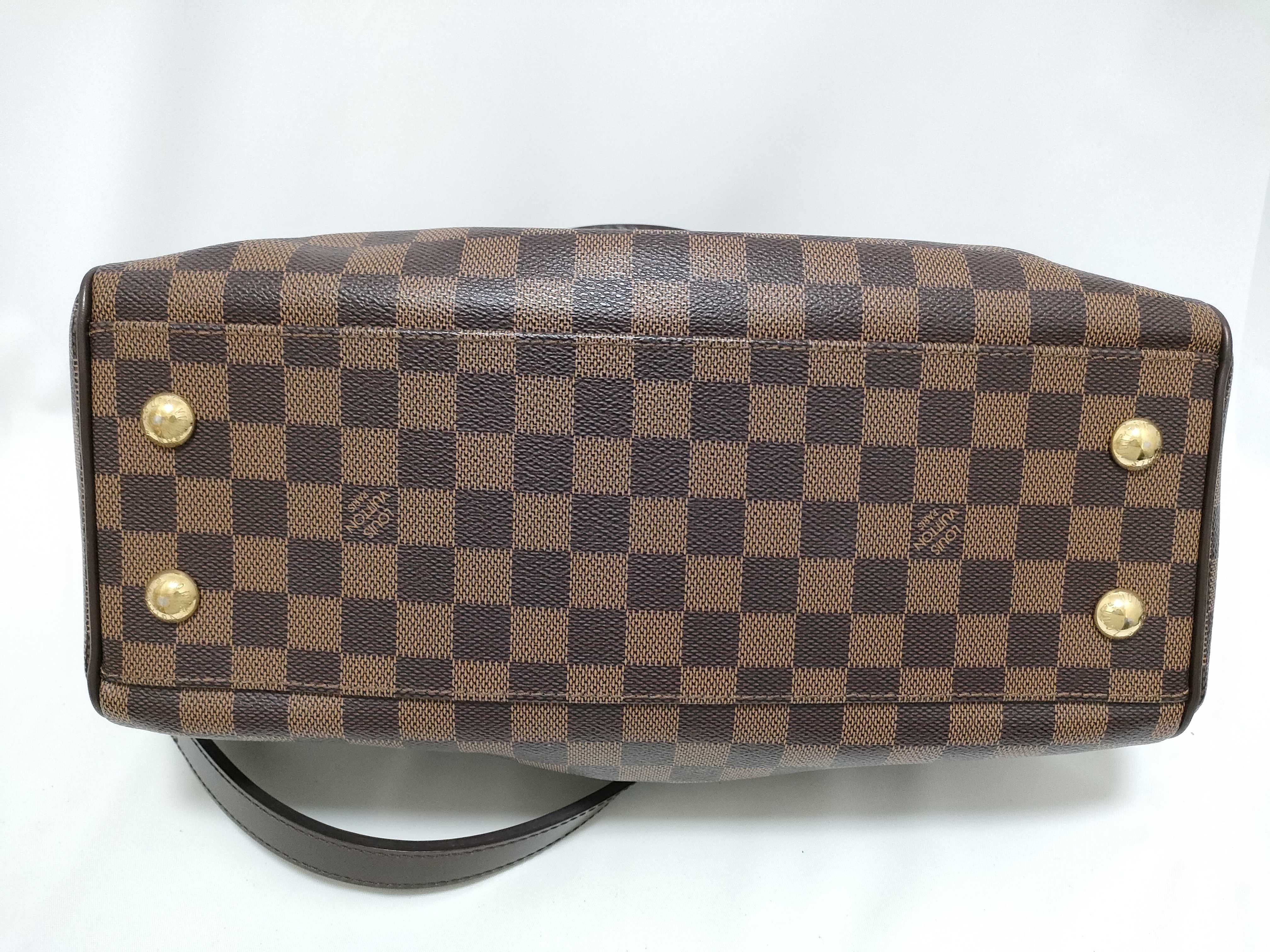 Damier ID- Canvas Trevi 34cm Handbag GHW — view 9