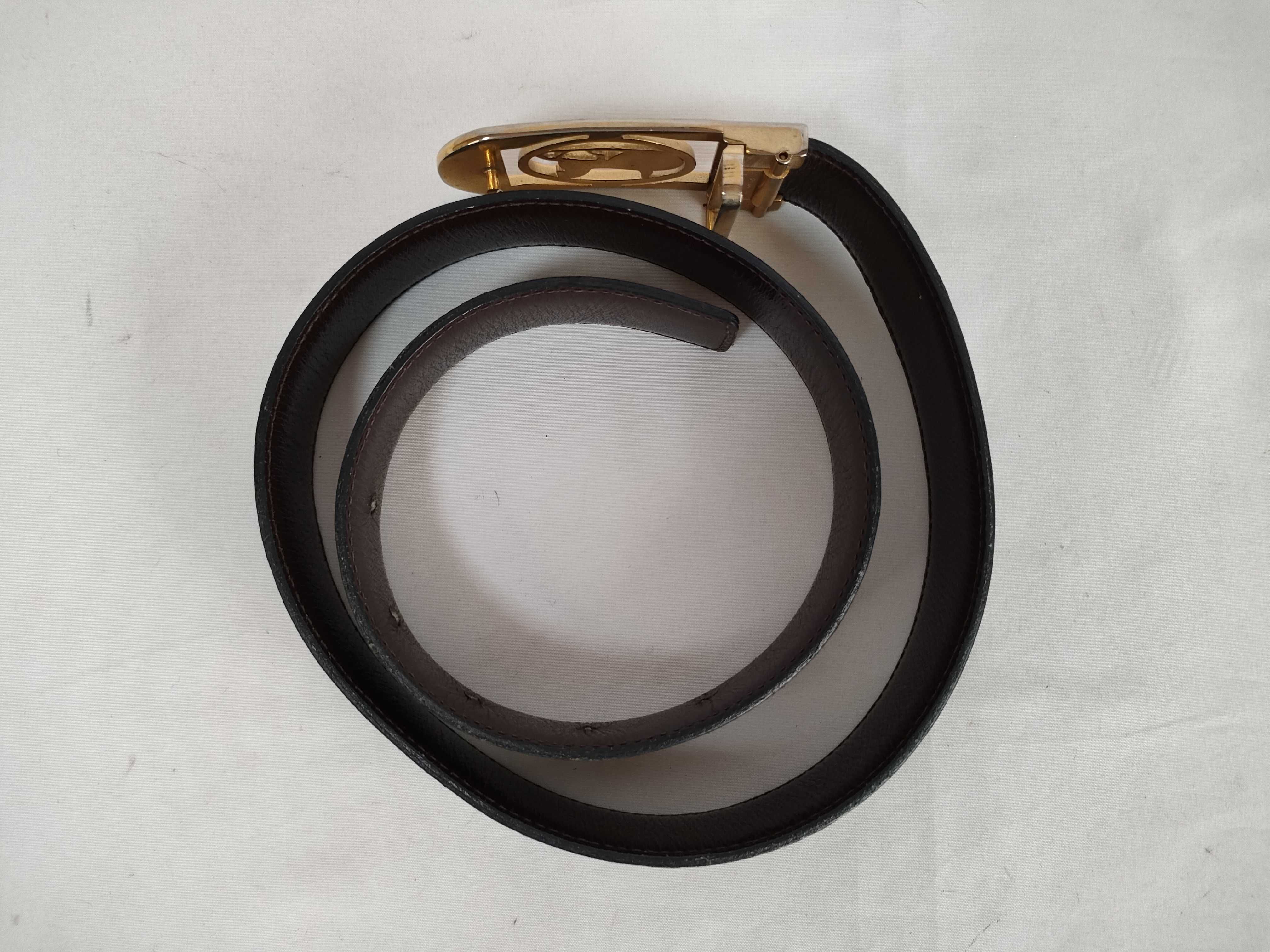 carriage buckle round belt — view 3