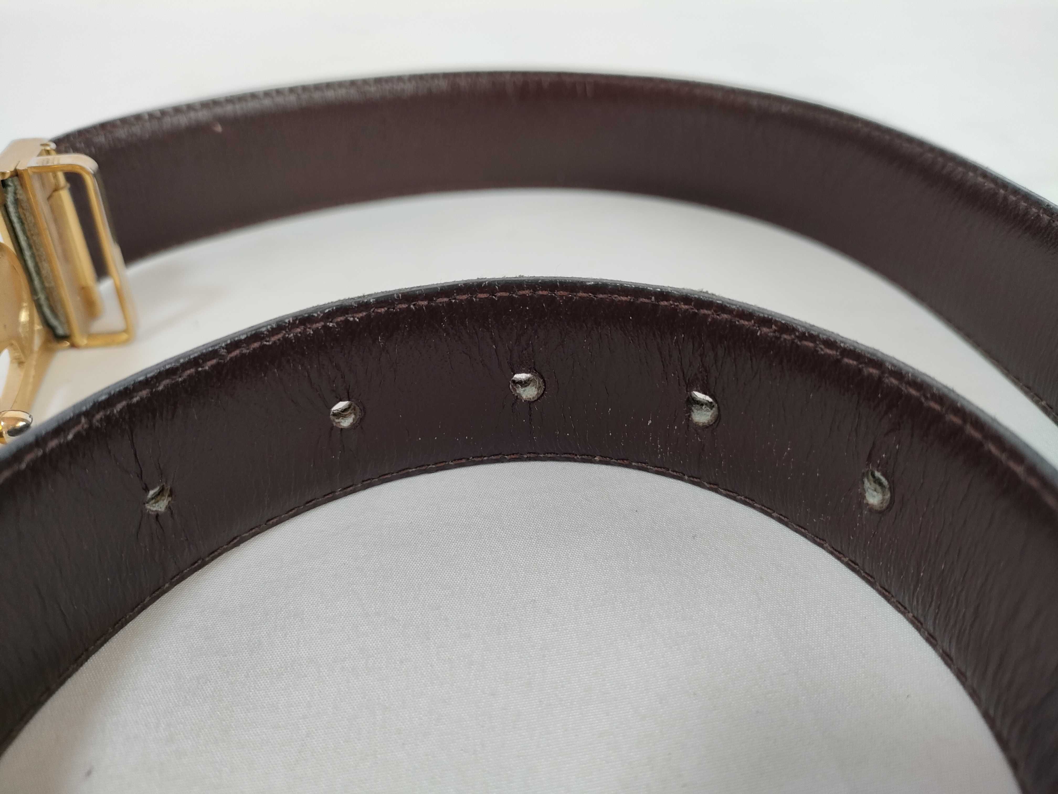 carriage buckle round belt — view 4