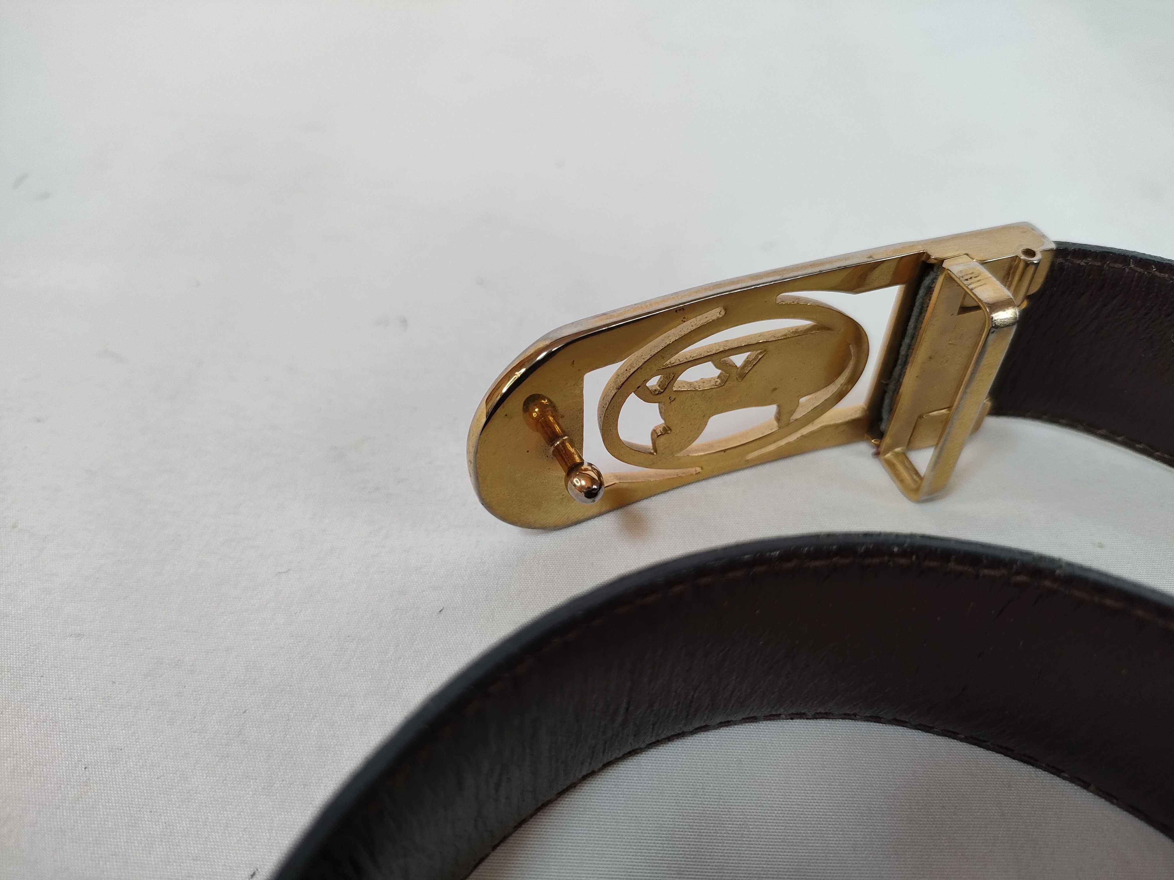 carriage buckle round belt — view 5