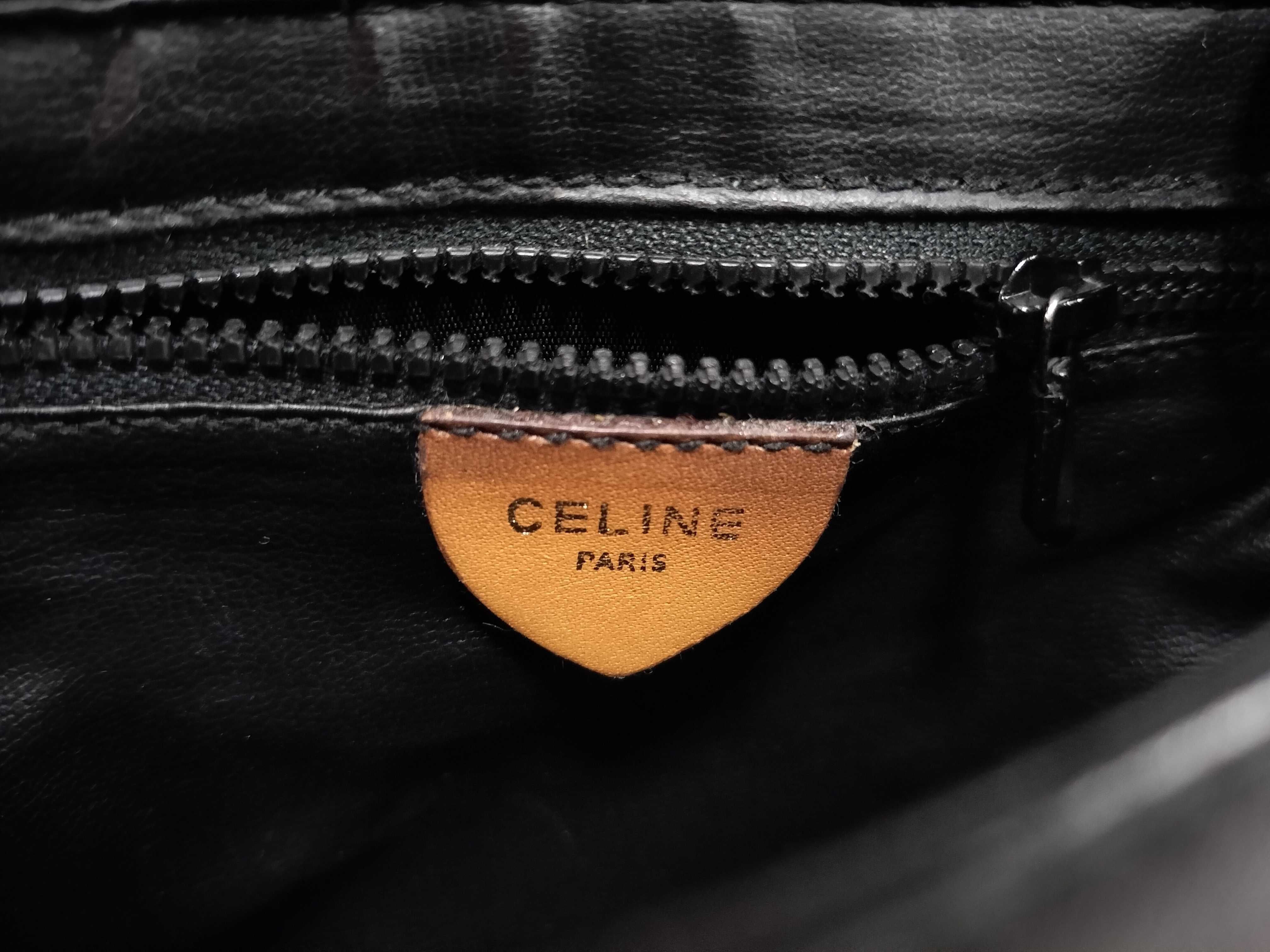 Leather Shoulder Bag Black Shoulder Bag — view 12