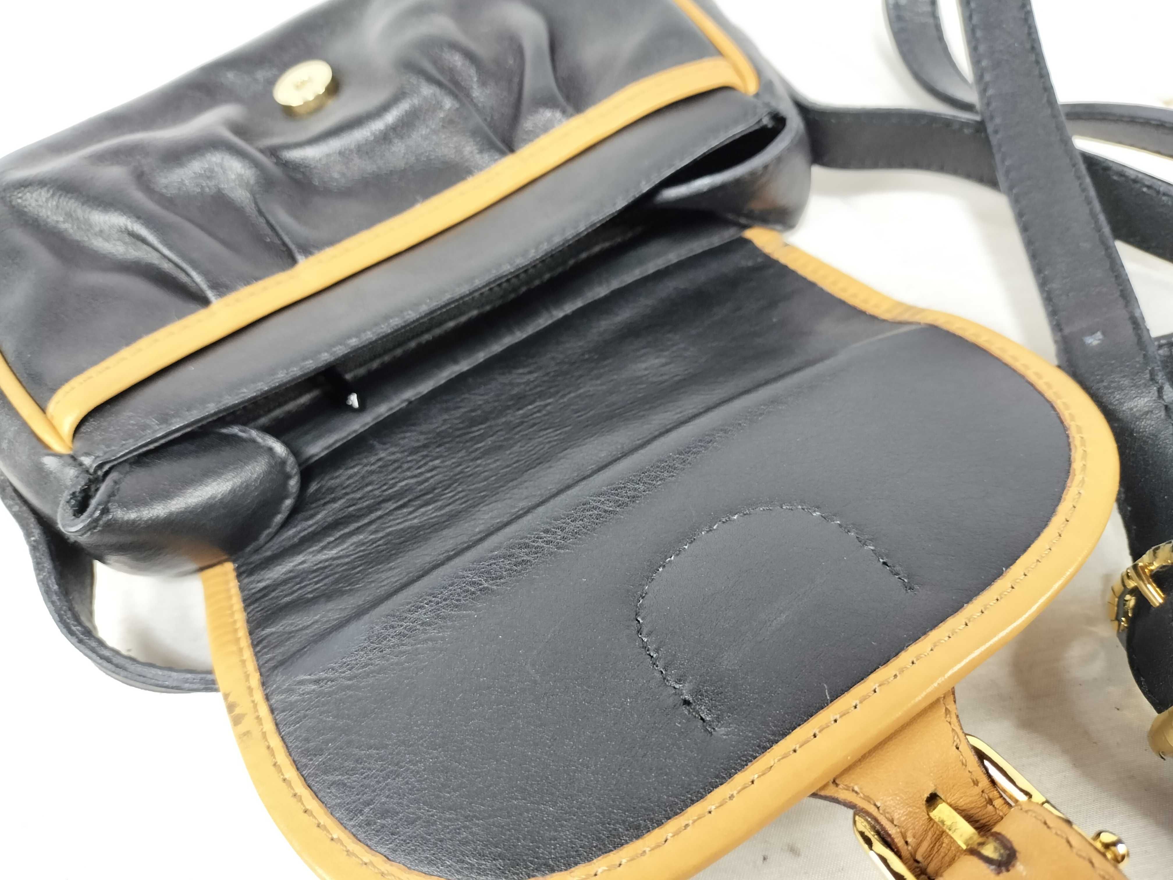 Leather Shoulder Bag Black Shoulder Bag — view 8