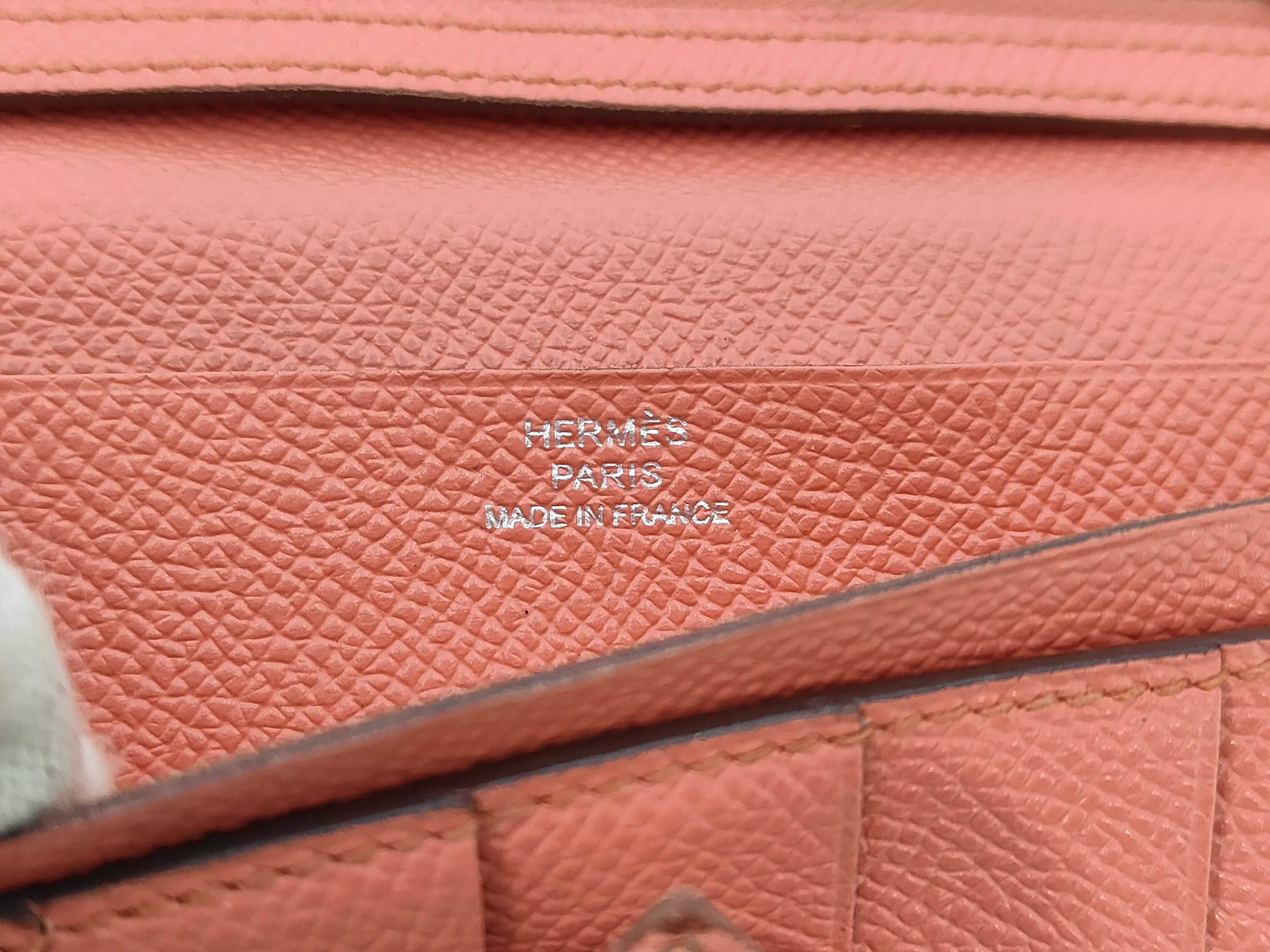 Bairn Hermes Bairn Soufflé Vaux Epson SV Hardware Rouge Cazac x Flamingo Q Wallet — view 9