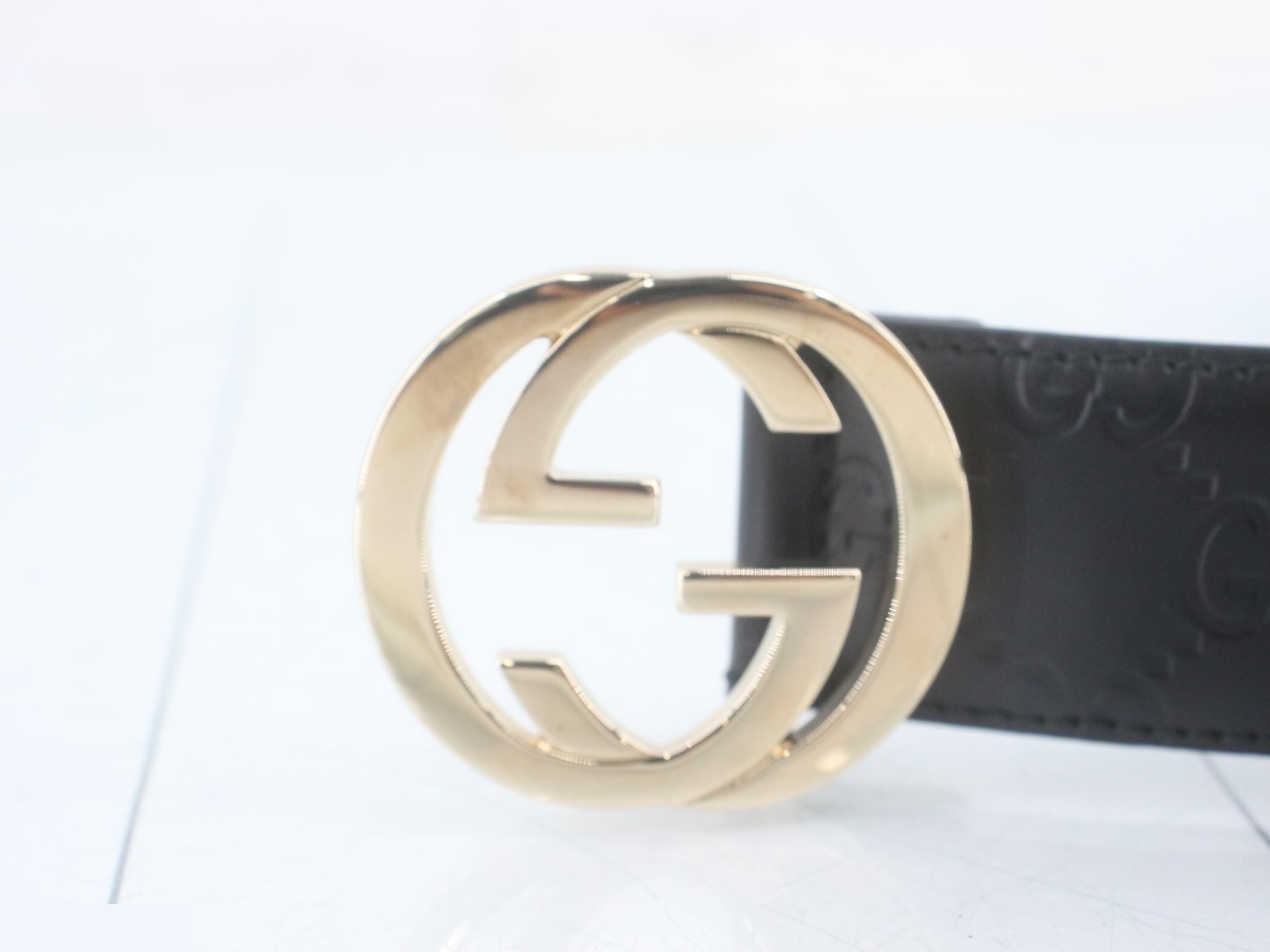 Interlocking G Belt 90/36 Black — view 3