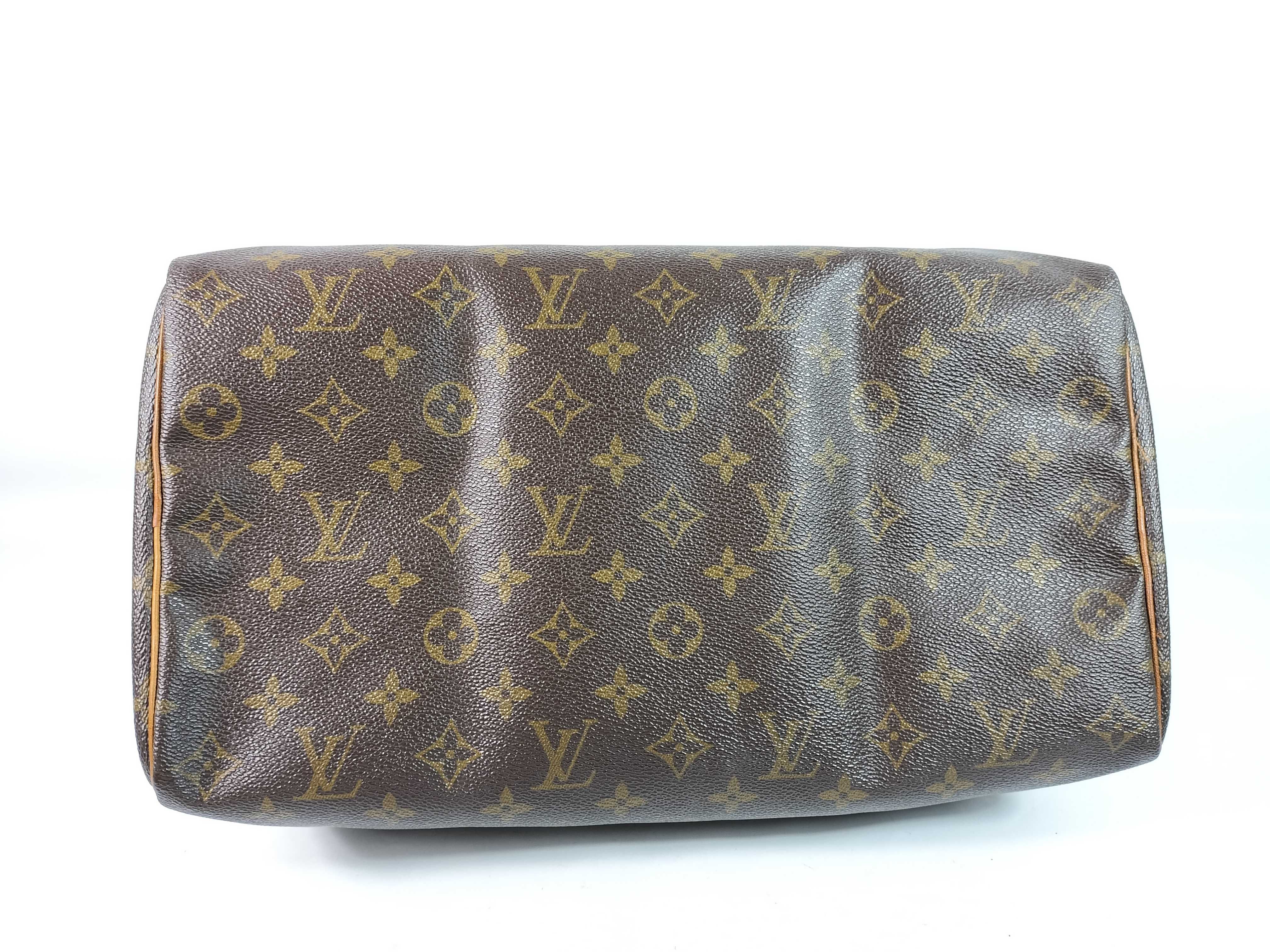 Monogram Louis Vuitton Speedy 35 Monogram Handbag — view 7