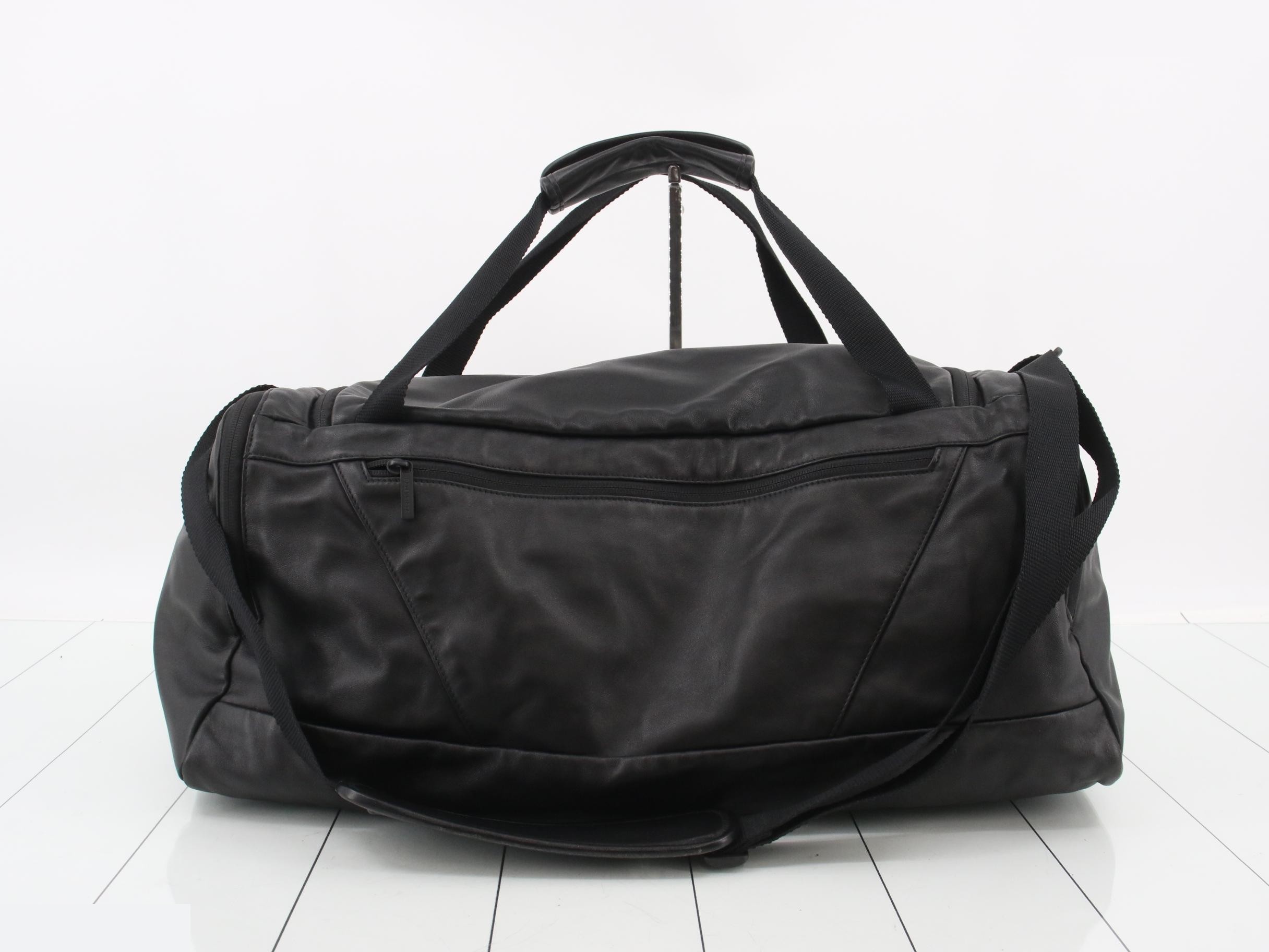x Under Armour Boston bag, leather, 811749, black? — view 2