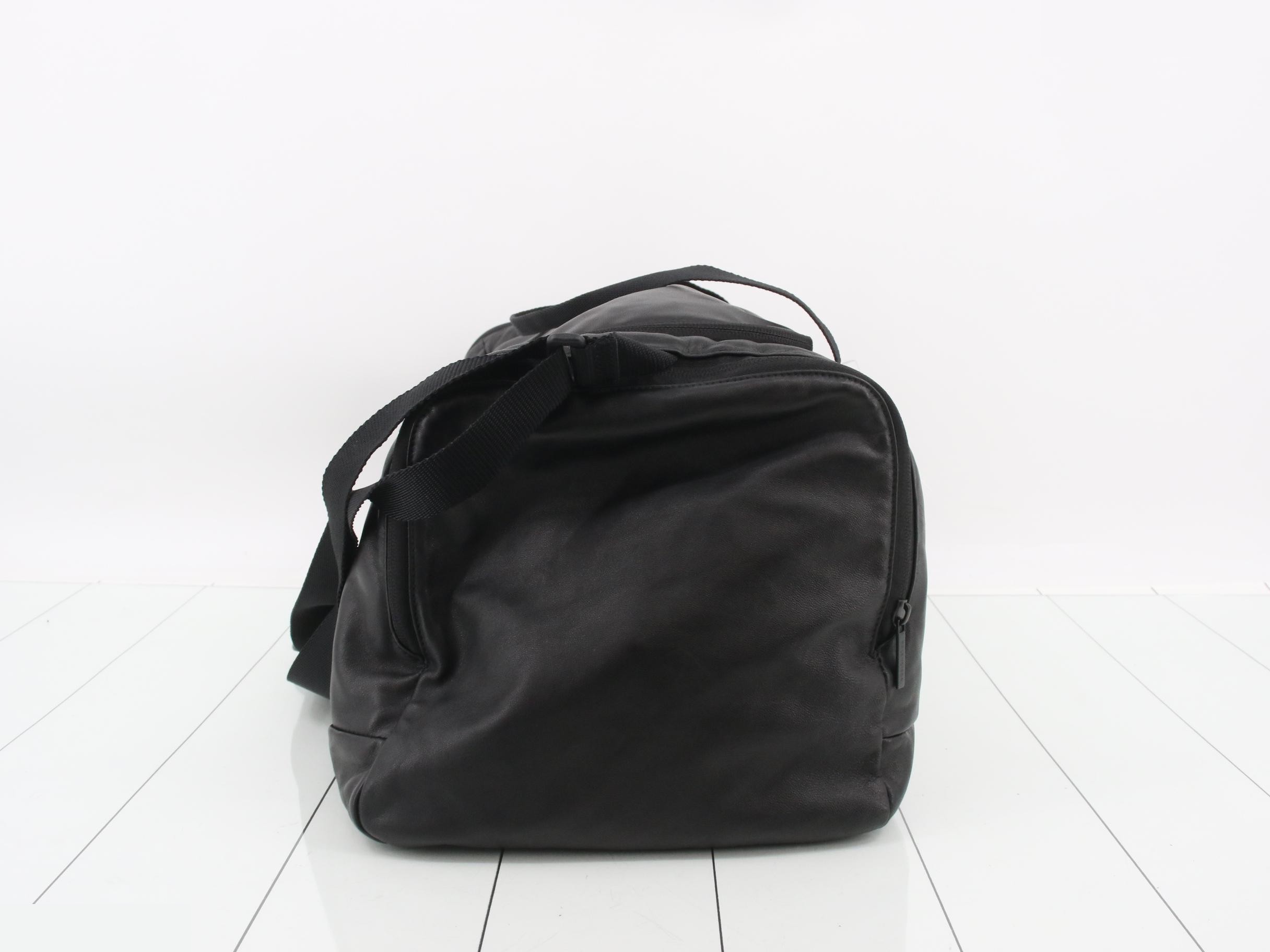 x Under Armour Boston bag, leather, 811749, black? — view 4