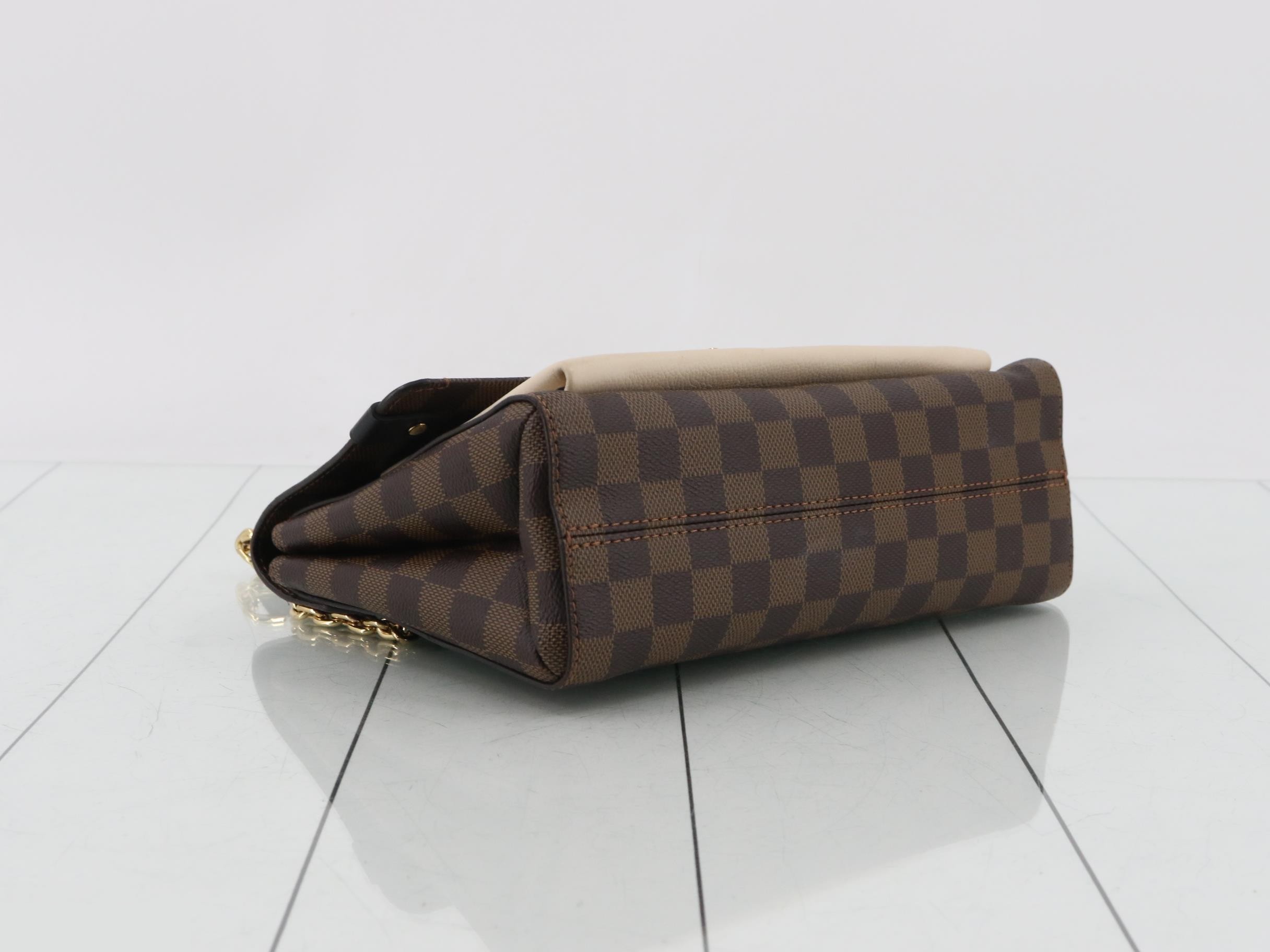 Damier Vavin PM Crème Shoulder Bag — view 5