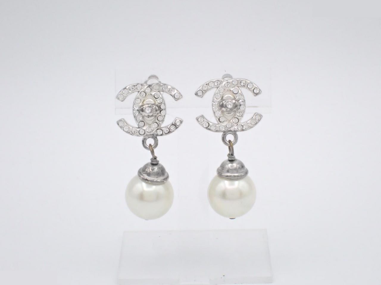 Coco Mark Silver Earrings